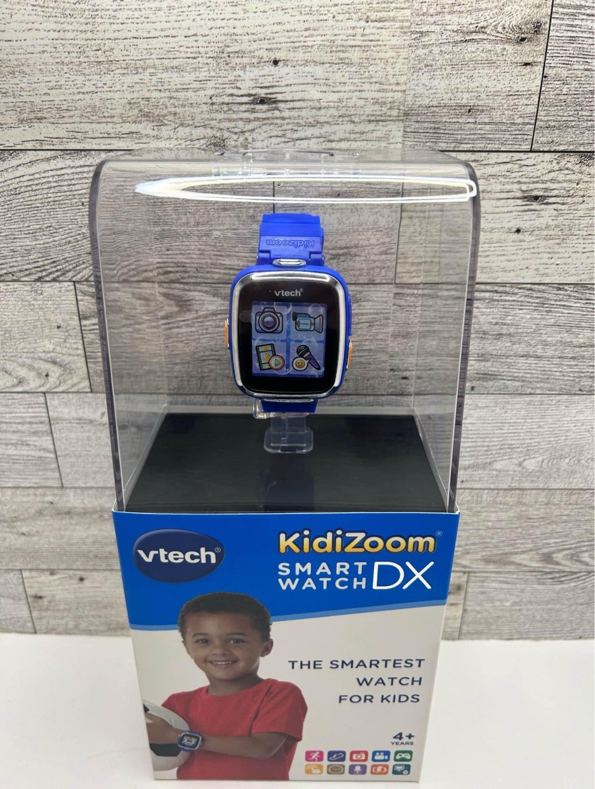 VTech Kidizoom Smartwatch DX Blue The Smartest Watch for Kids Ages 4 And Up. NEW
