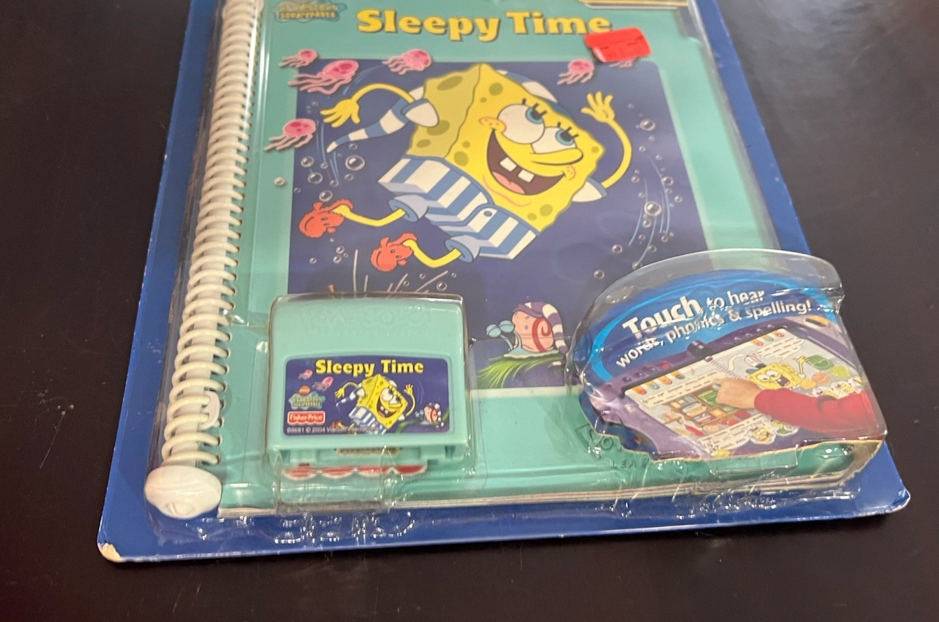 Fisher-Price Power Touch Powertouch SpongeBob SquarePants Sleepy Time NEW