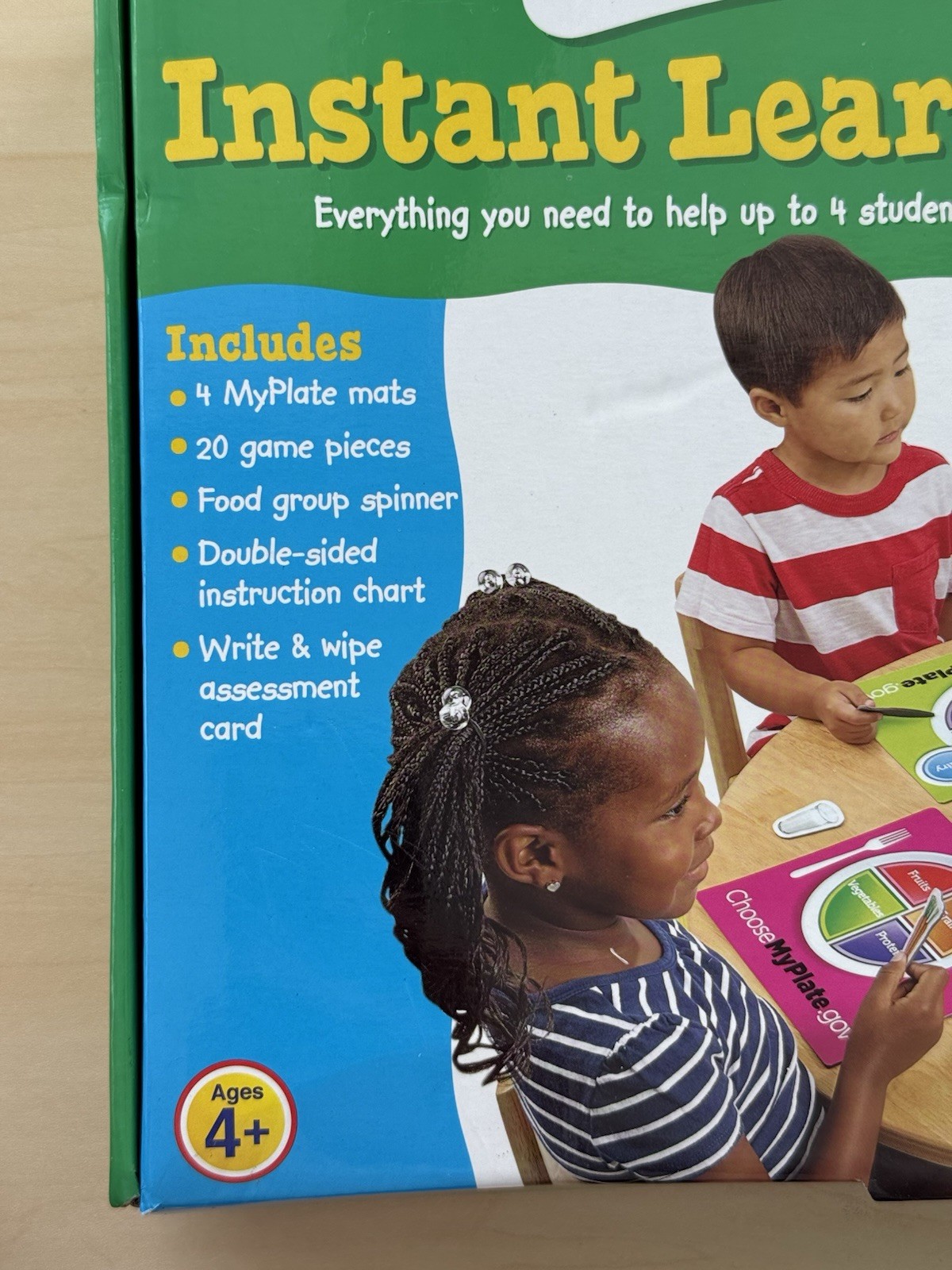 Lakeshore Nutrition Instant Learning Center Game Preschool Kindergarten DD975