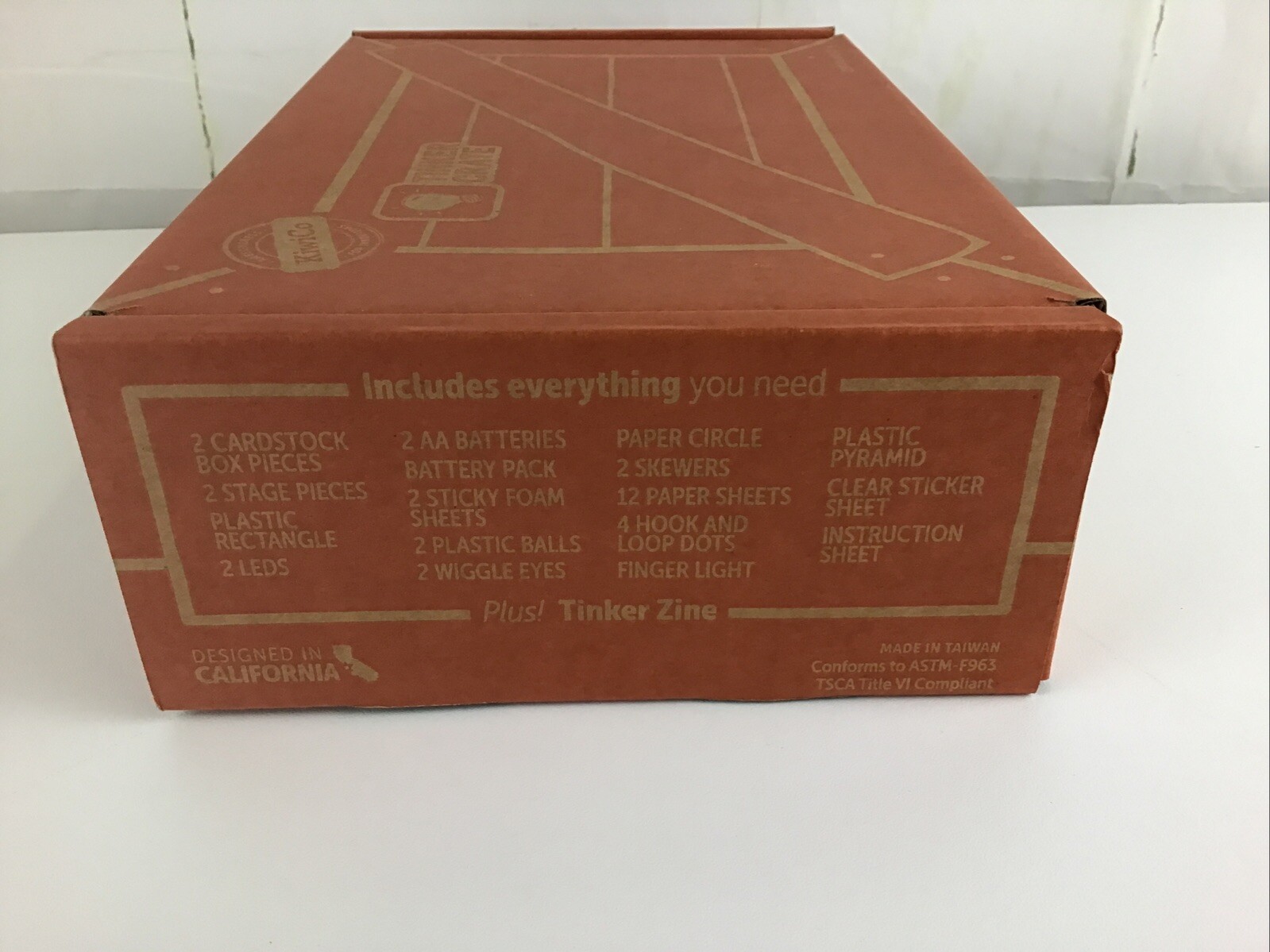 Kiwi Co Tinker Crate Make Your Own Phantom Projector Stem Ages 9+ NEW