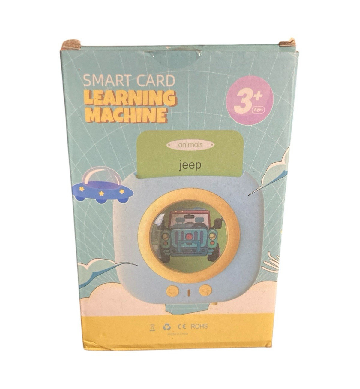 Smart Card Learning Machine Electronic Learning Toy System Kitten Age 3+ Years