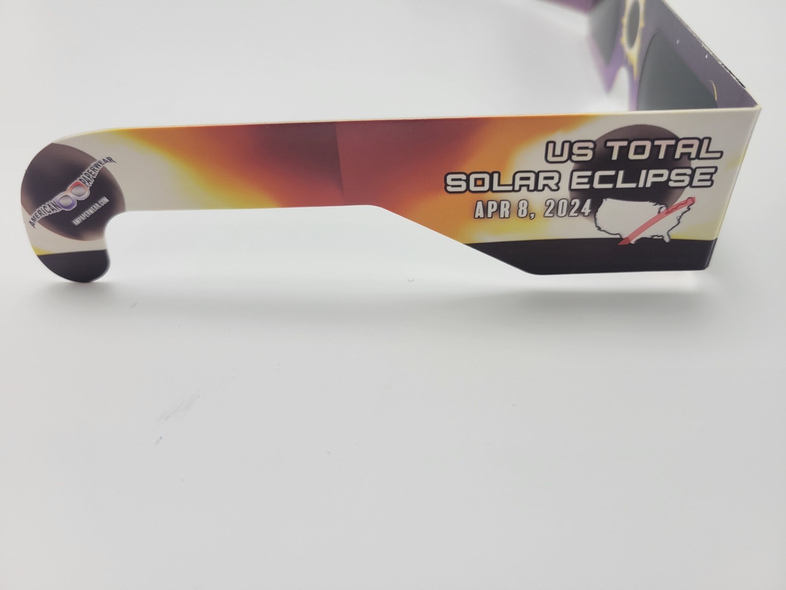 5 Pack of 2023 Solar Eclipse Paper Glasses CE ISO Certified USA Stock Brand New