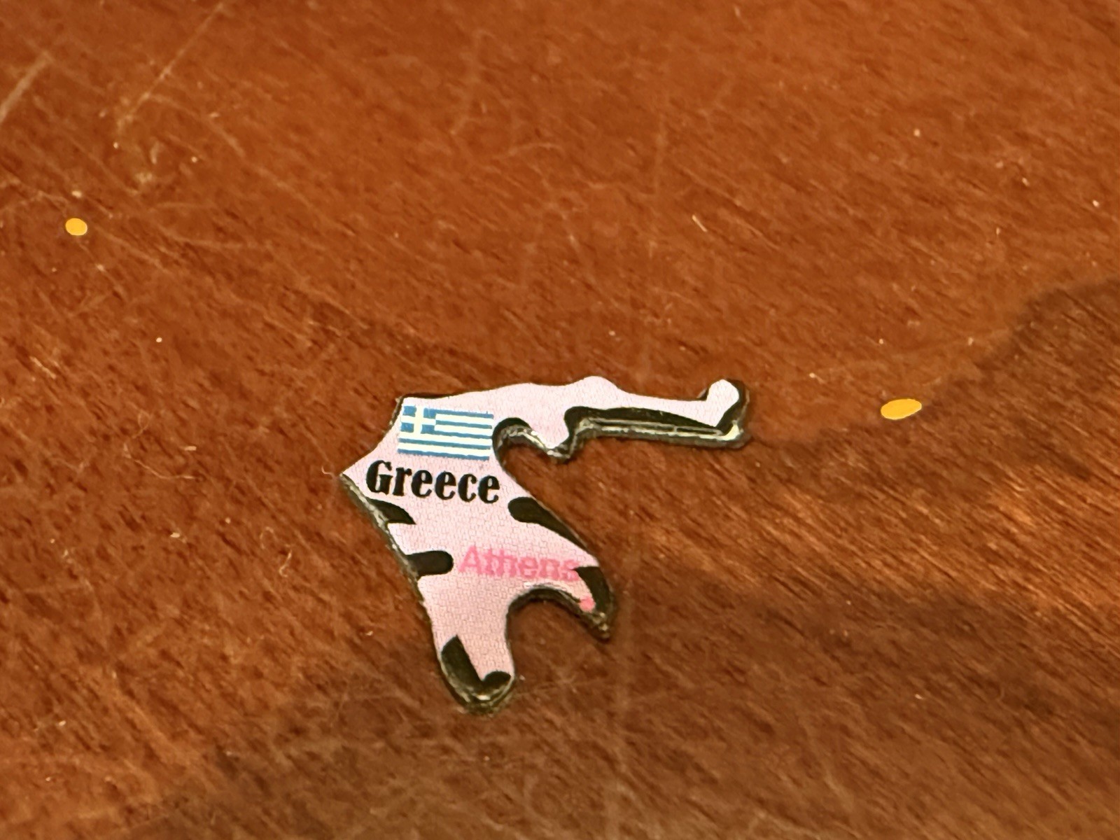 Ata-Boy Magnetic World Map Play-n-Learn Greece