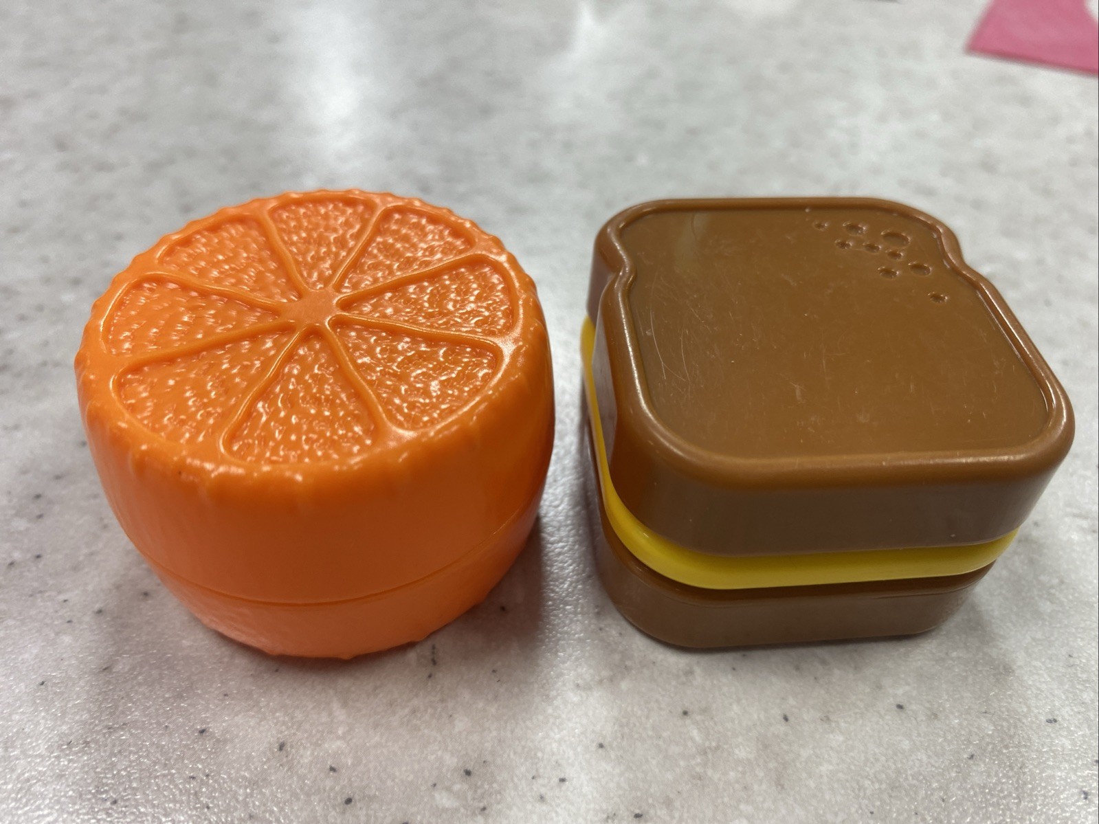 LeapFrog Shapes And Sharing Picnic Basket Replacement Parts Orange Sandwich Part