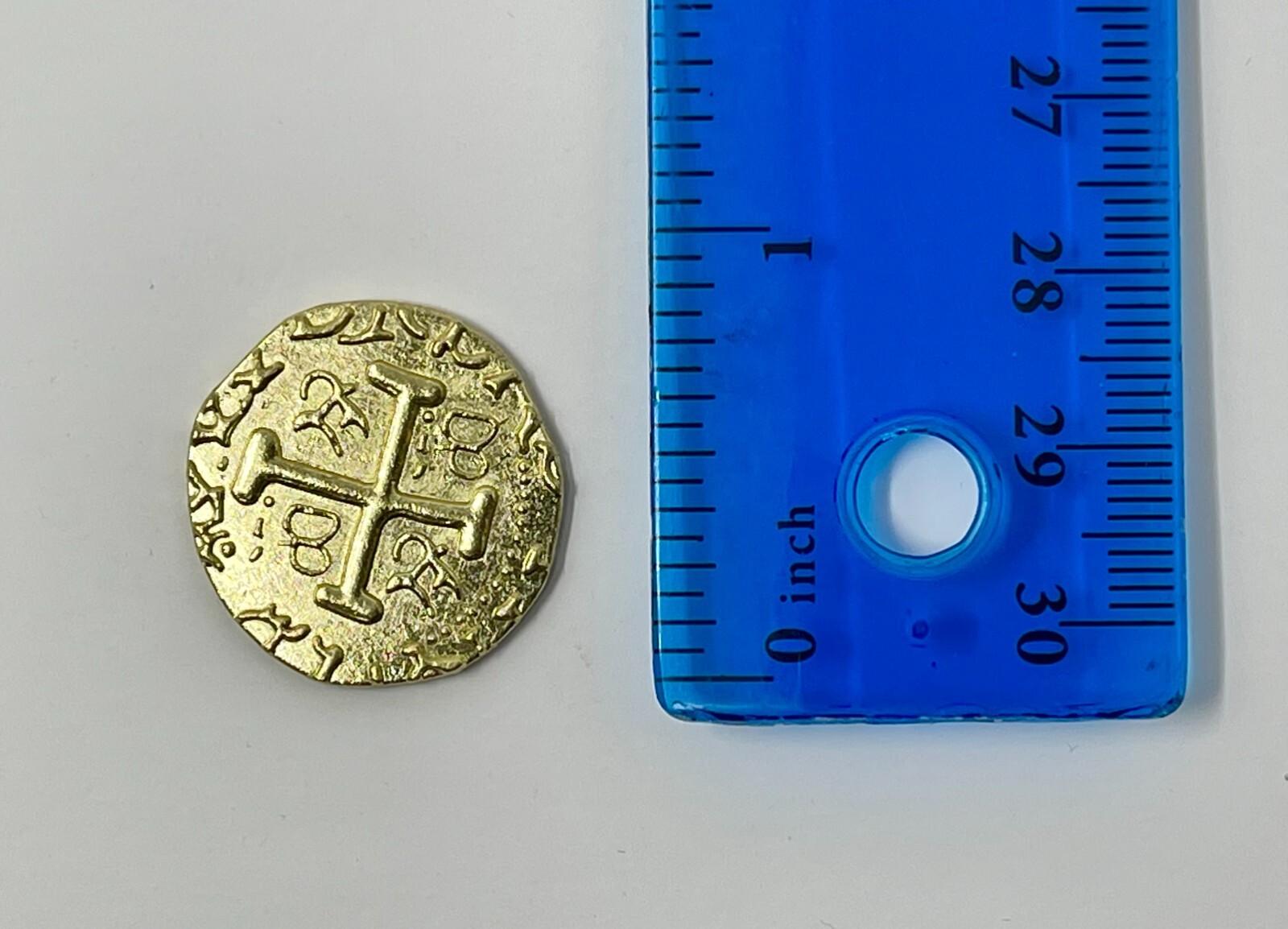 Gold Coins Pirate Treasure Shipwreck Gold Metal Challenge Coins – 20 Coins