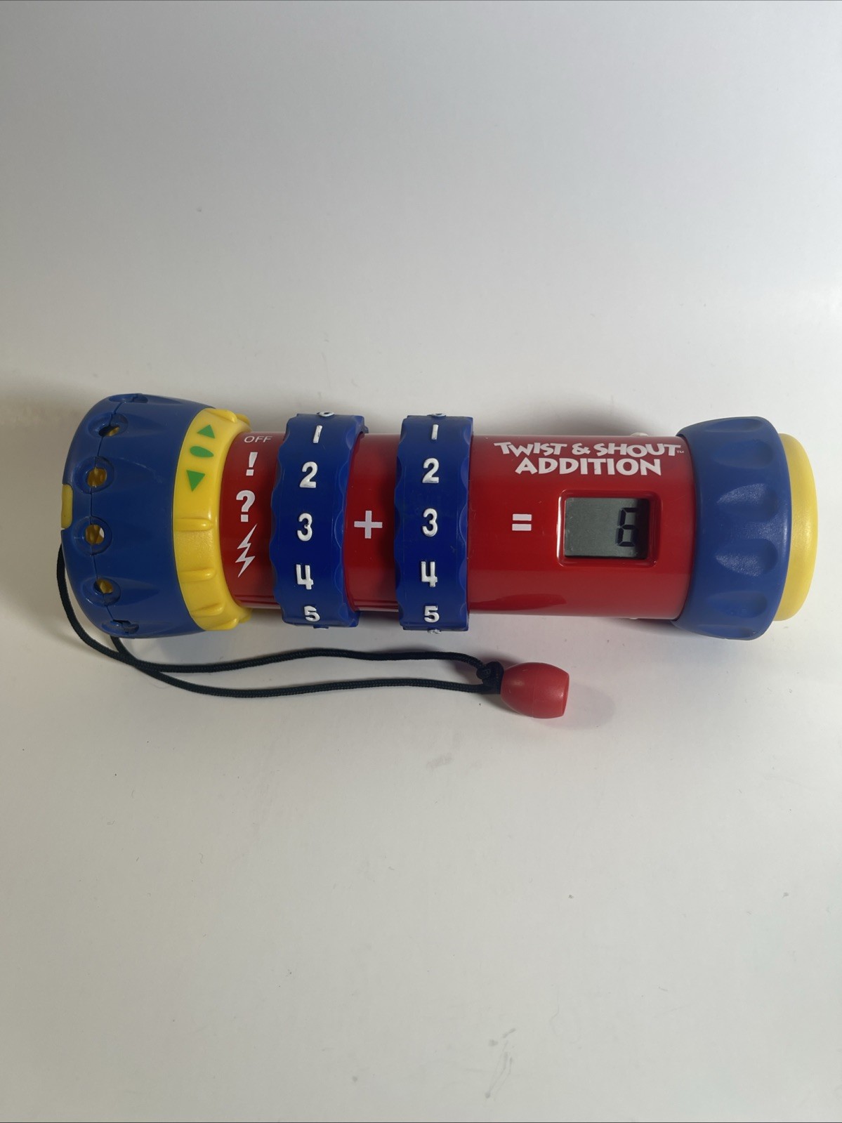 Leap Frog Twist and Shout Addition 1998 Red Blue Tested Works New Batteries
