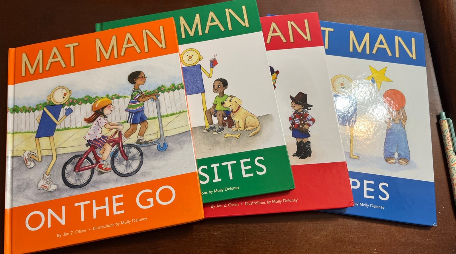 Handwriting w/out Tears MAT MAN ~ 4 Book Box Set ~ HARDCOVER