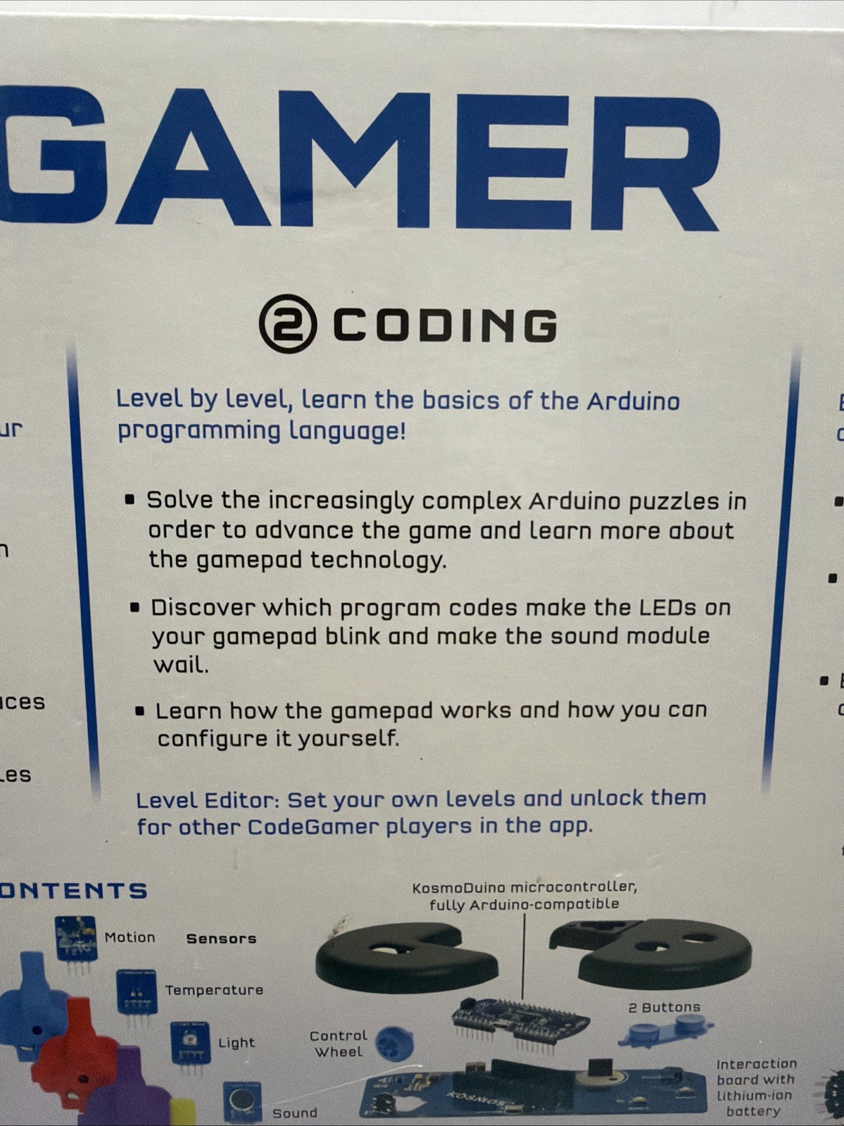 New In Box Thames & Kosmos Code Gamer Gaming Coding Making Experiment Kit Sealed