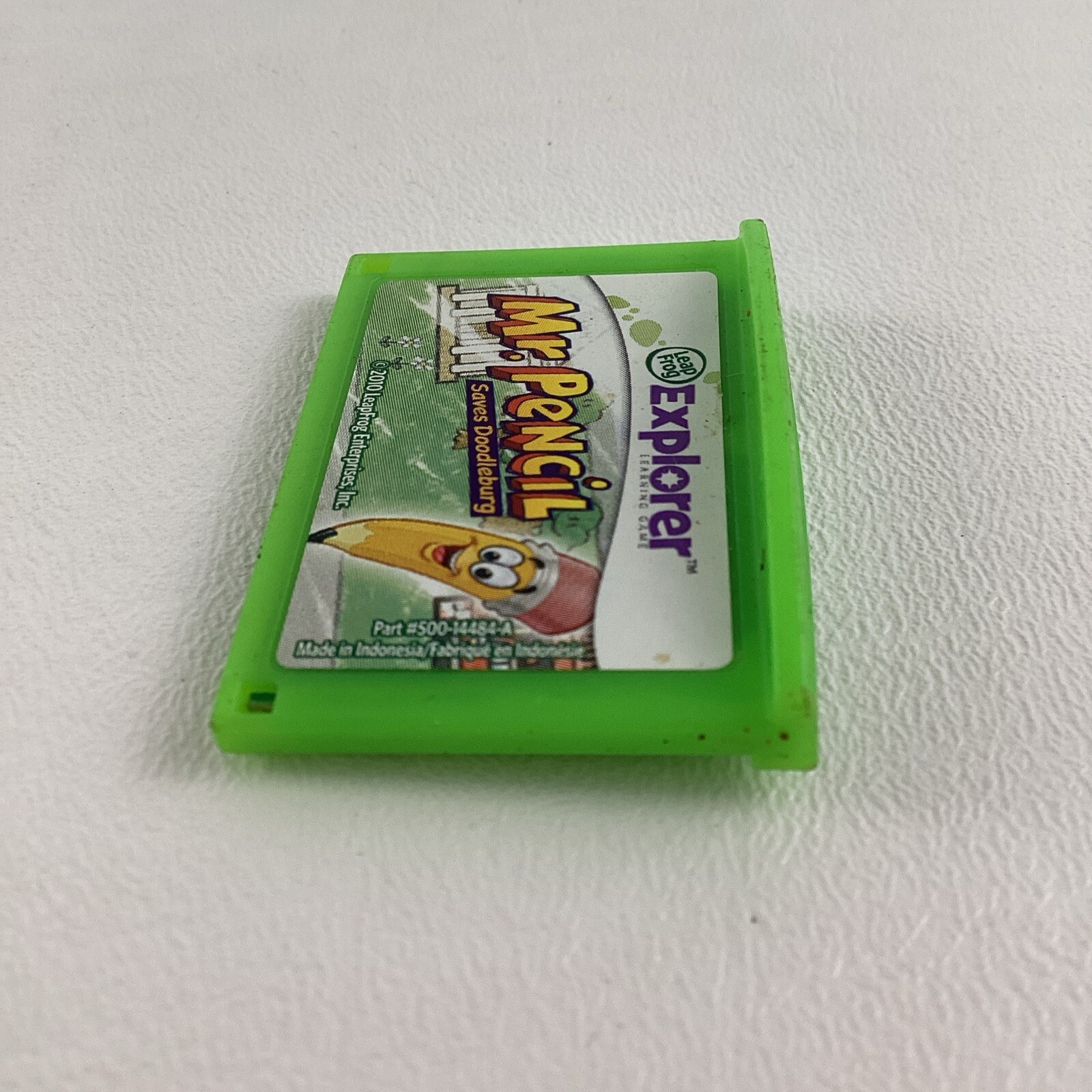 Leap Frog Explorer Game Cartridge Mr. Pencil Saves Doodleburg Learning Game 2010