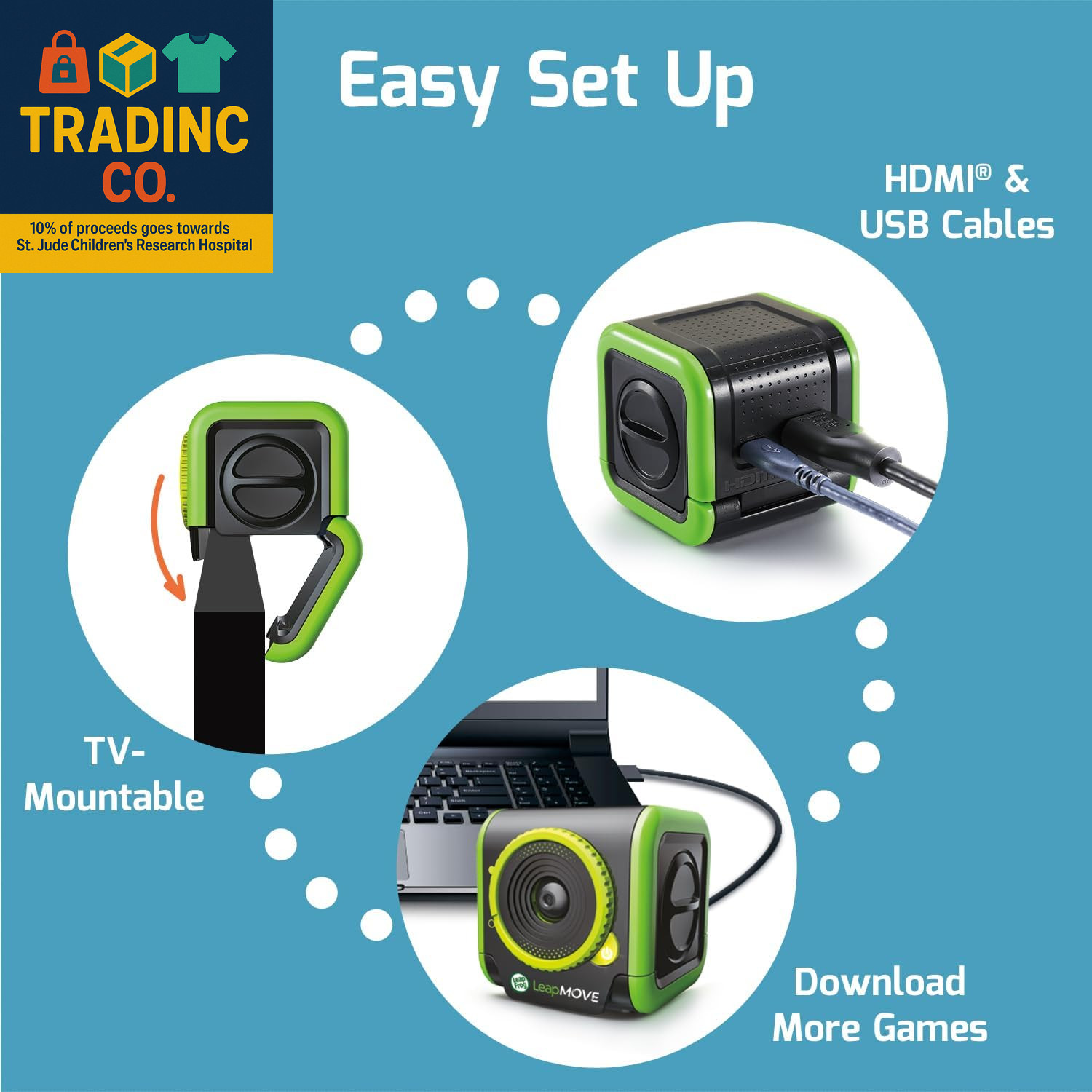Leapmove Active Learning Video Game System