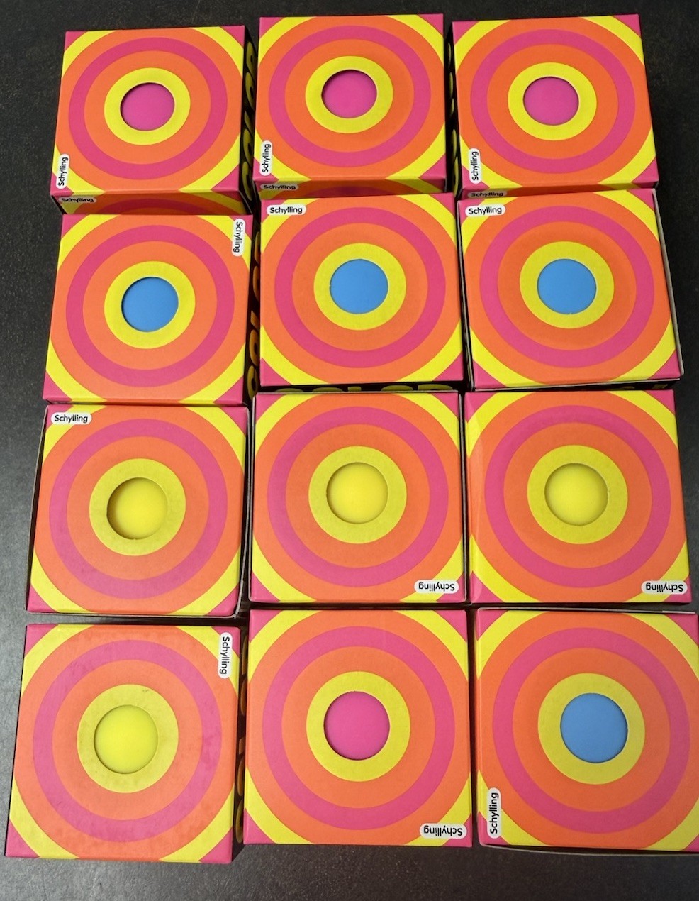 NeeDoh Color Change Balls – Case of 12 With Display Box – Brand New AUTHENTIC