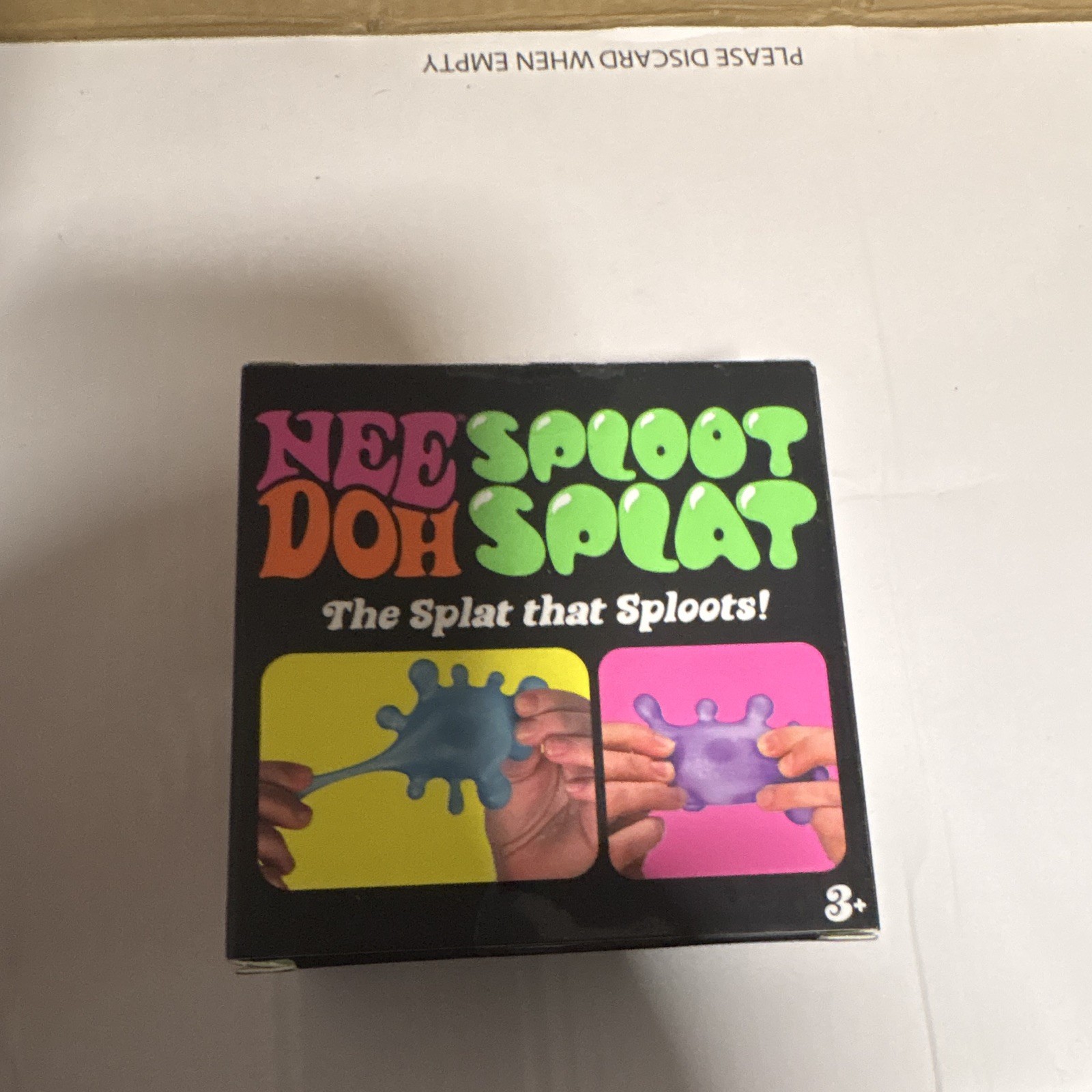 Schylling NeeDoh Sploot Splat Green Tactile Squeeze Toy Age 4+ 26035YP