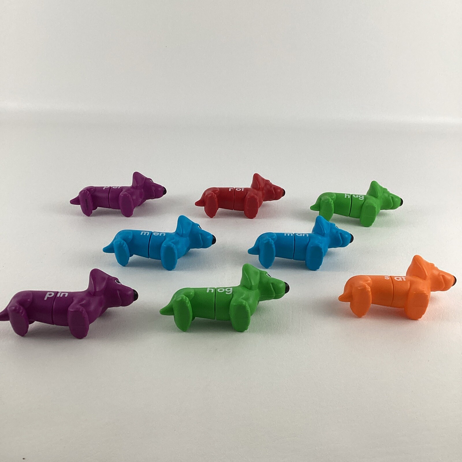 Learning Resources Snap N Learn Rhyming Pups Vocabulary Weiner Dog Pop Apart Toy