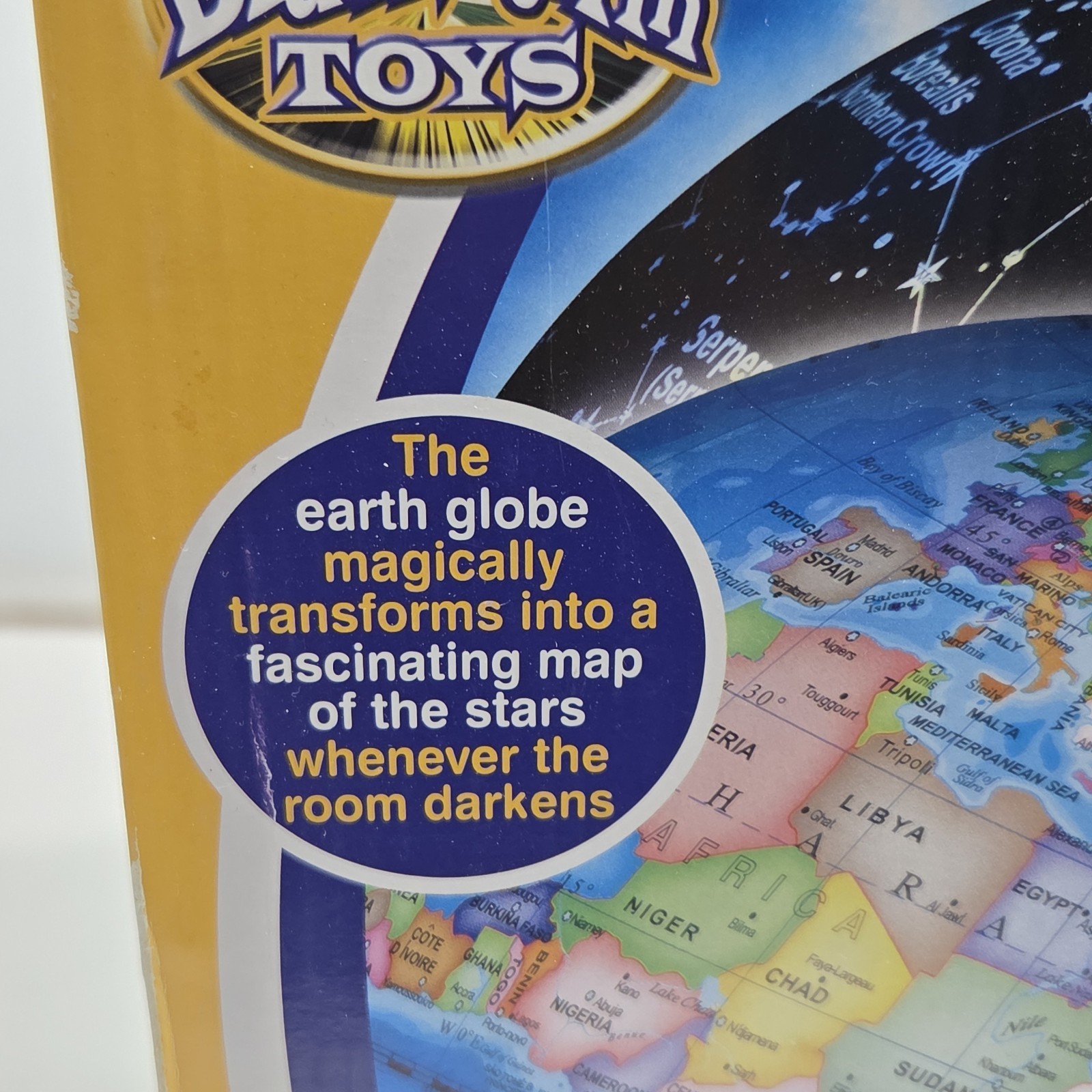2-in-1 Earth and Constellation Globe Brainstorm Toys Educational Light Up