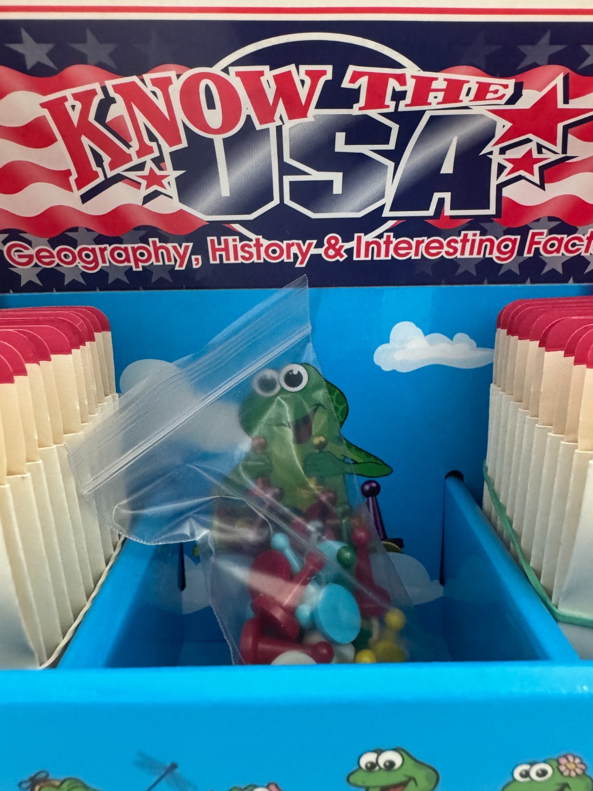 Frog Know the USA! Classroom Learning Game Set – FP-600 – 25 Games – Geography