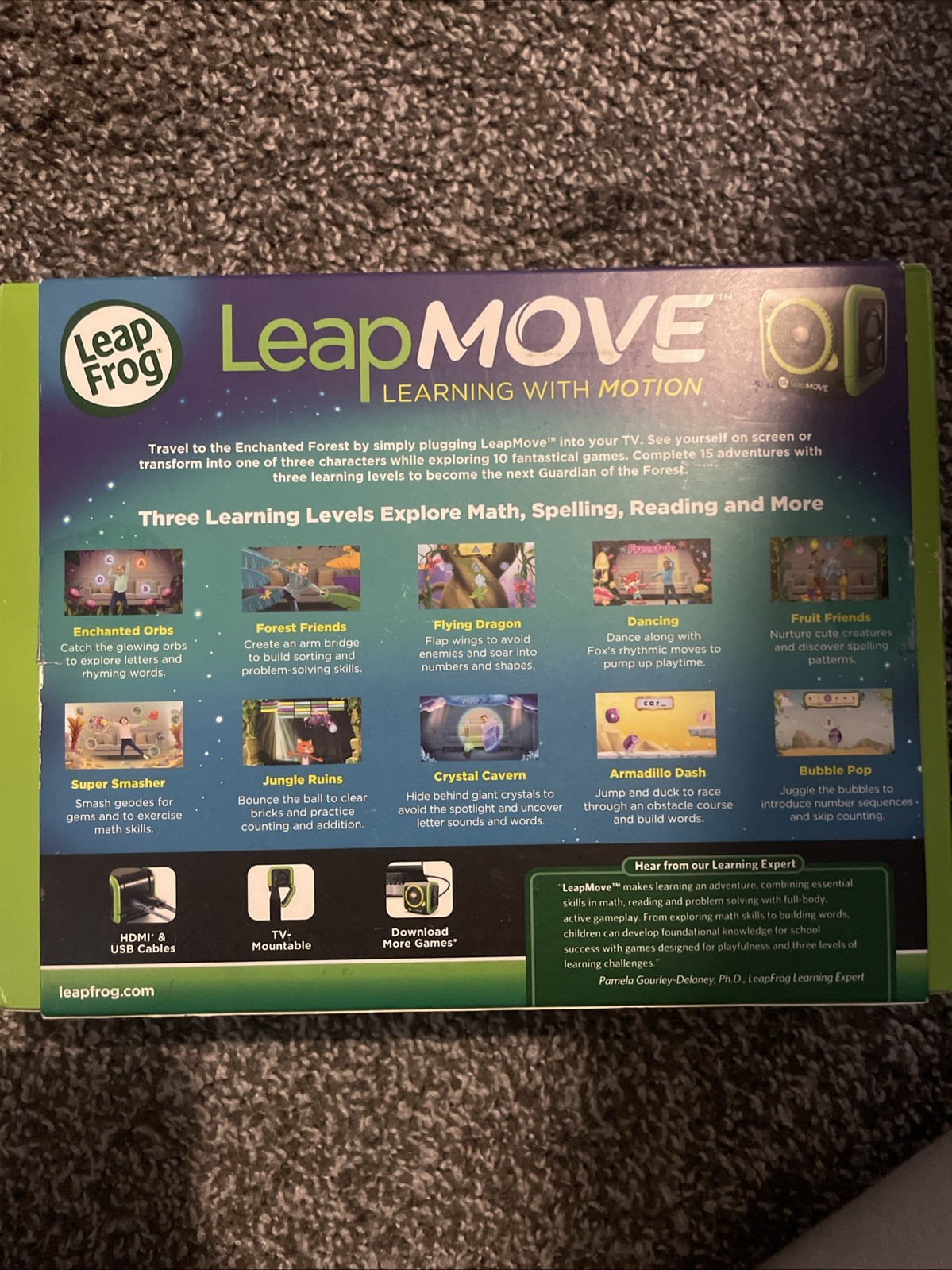 Leapfrog Leapmove Interactive Learning Game Ages 4–7 Years