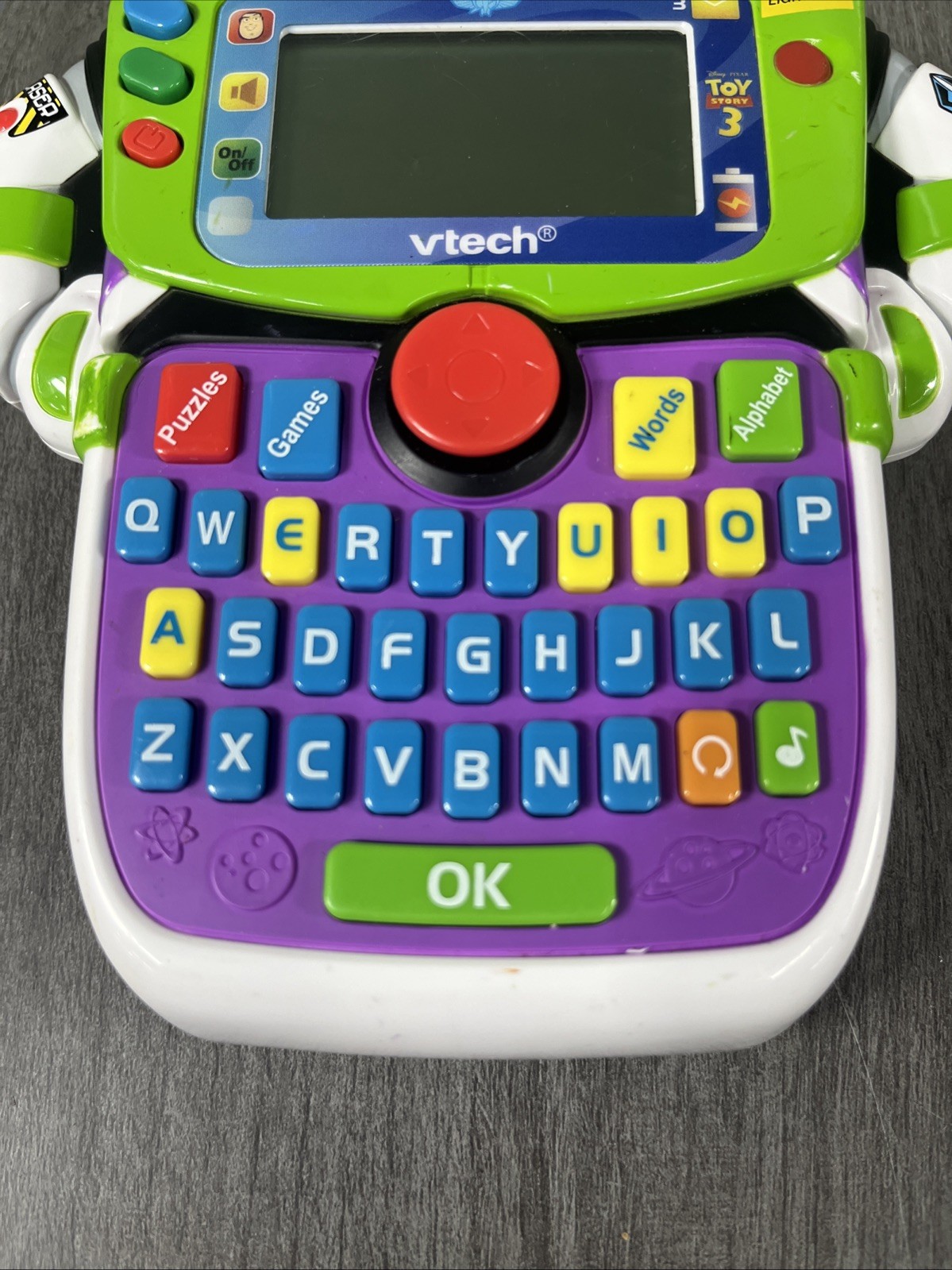 VTech Toy Story 3 BUZZ LIGHTYEAR Learn & Go Electronic Handheld – WORKS!!!