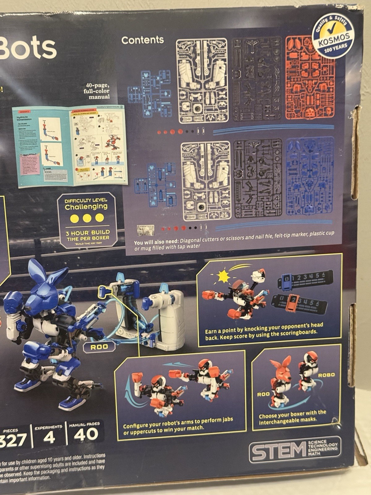 NEW Hydraulic Boxing Bots STEM Experiment Kit | Build Two Hydraulic-Powered