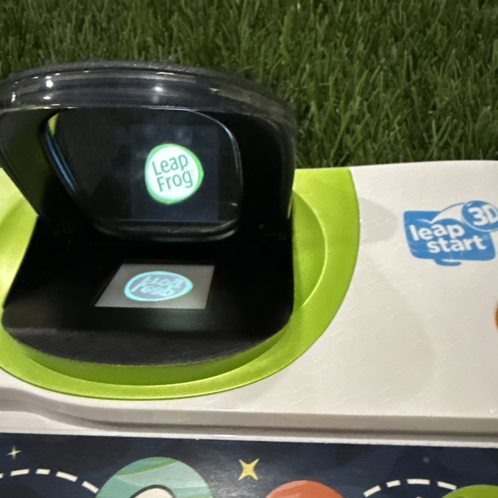 LeapFrog Leap Start 3D Green/Blue/White Learning System | Tested/Reset