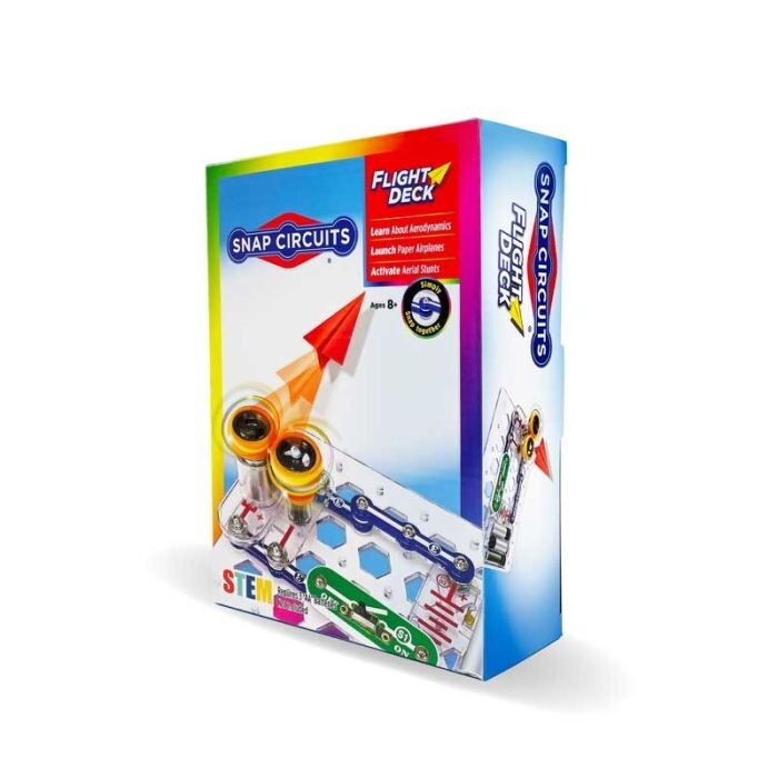 SNAP CIRCUITS SCFLTKIT – FLIGHT DECK – 6 STEM PROJECTS – AUTHORIZED DISTRIBUTOR
