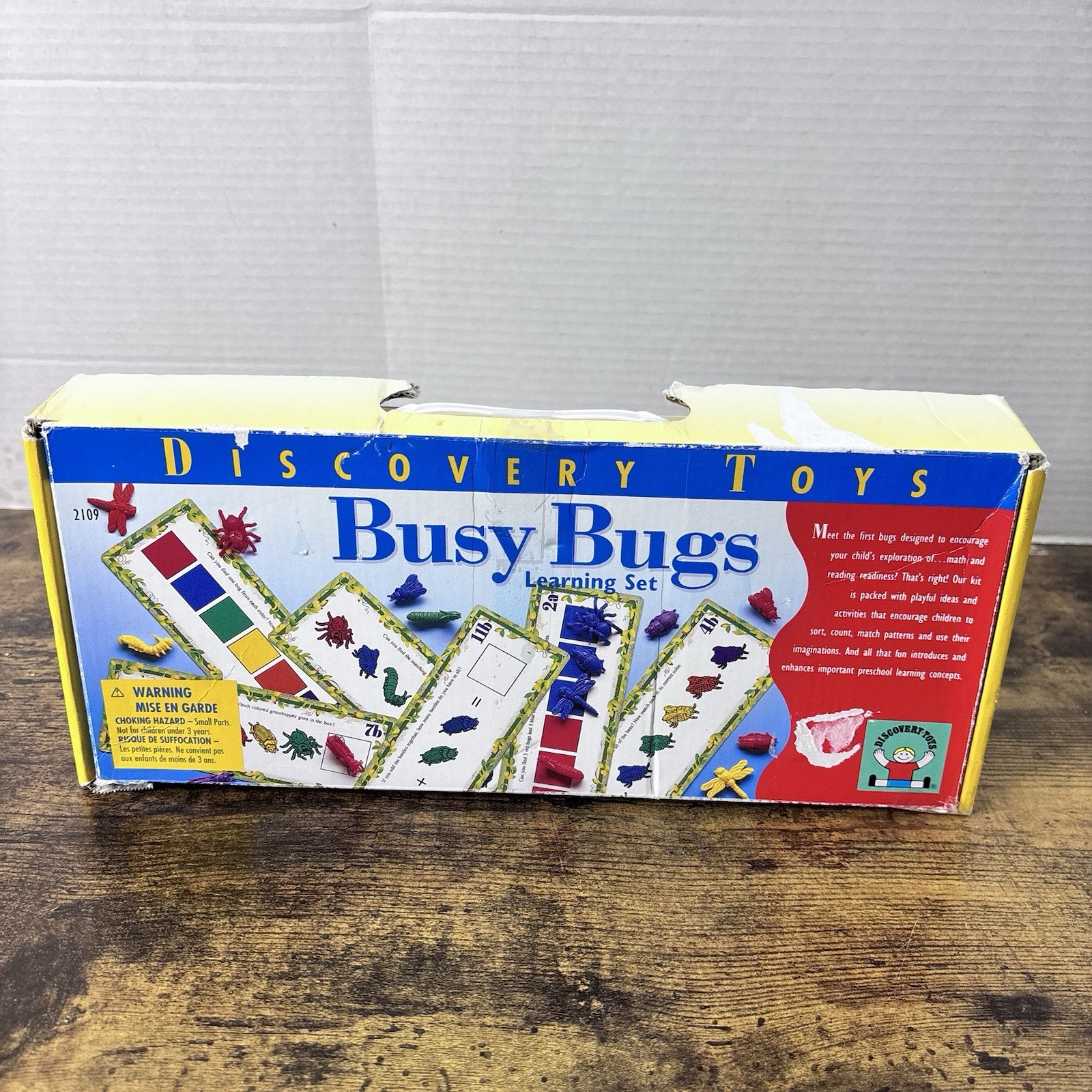 Discovery Toys Busy Bugs Learning Resources Game 2000 Vtg Original Box Complete