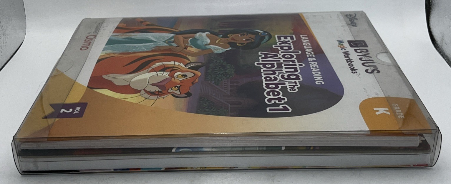 BYJU’S Disney Princess Magic Workbooks Alphabet Vol 2 Ages 4-7 Osmo Powered