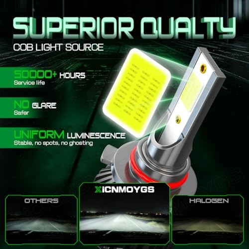 Lights for Dodge Journey Bulbs Fog Lights 2010 – 2019, Plug and Play, Powersport