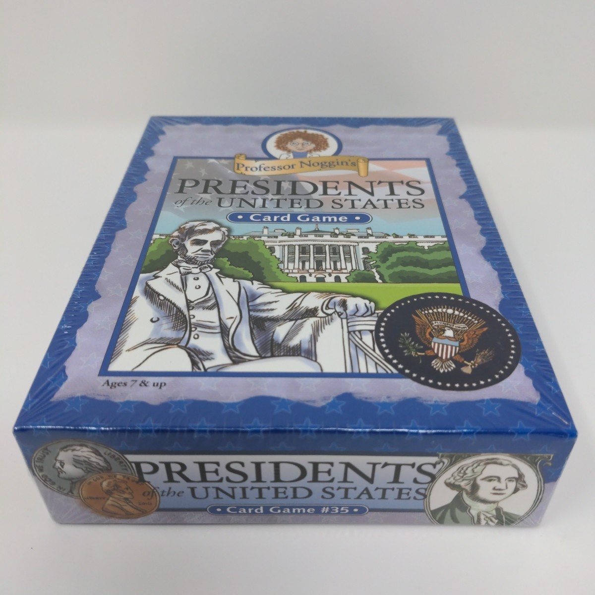 Brand NEW Sealed Professor Noggin’s Presidents of the United States Card Game