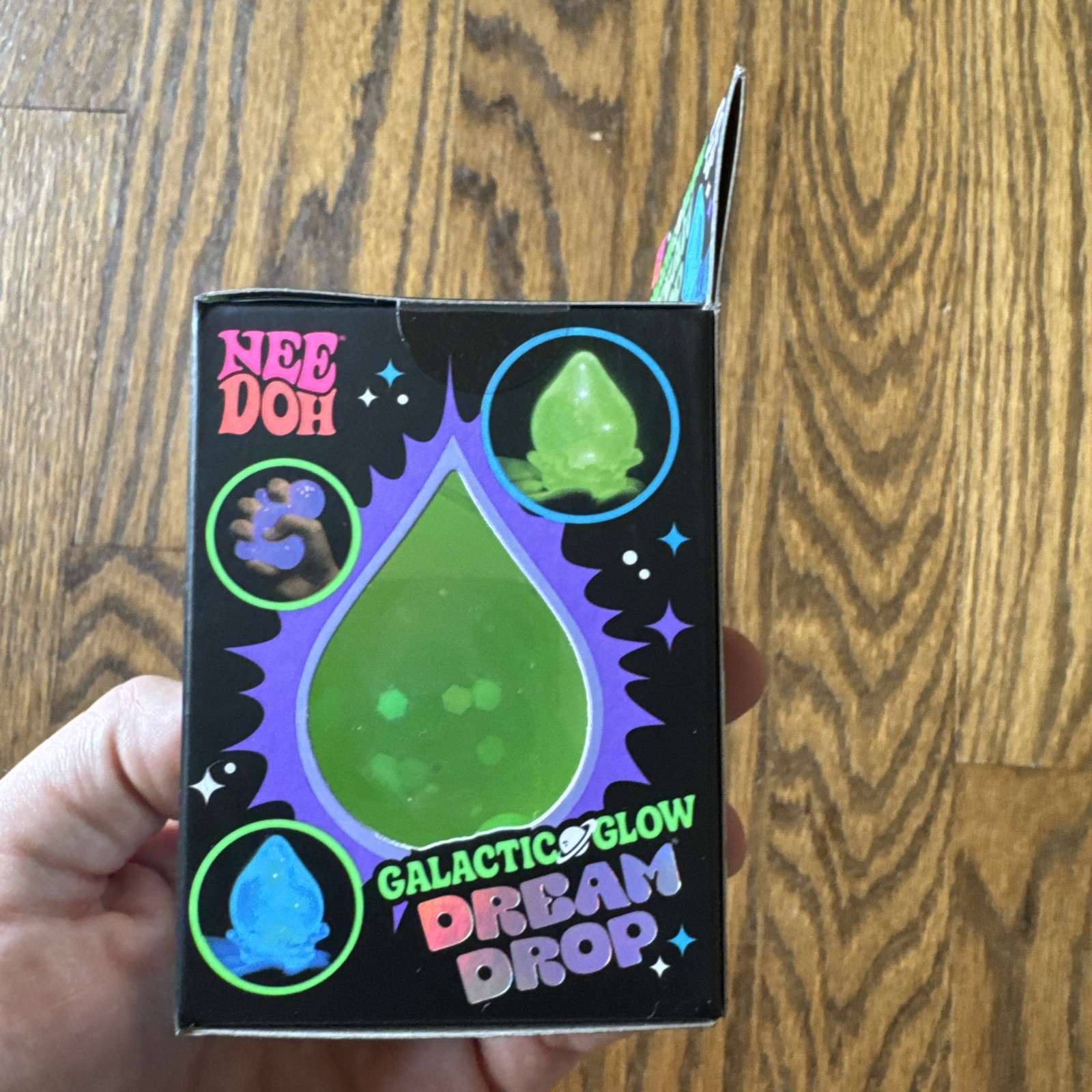 Needoh Galactic Glow Dream Drop – Green – RARE – AUTHENTIC – New & Unopened