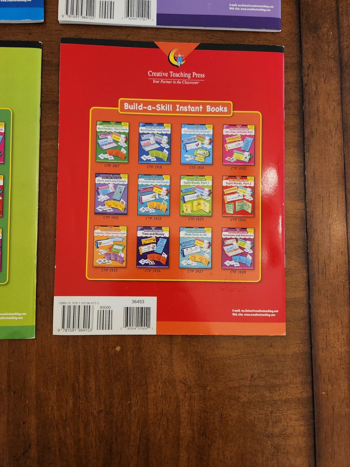 Vowels Sight Words Build A Skill Instant Books Lot Creative Teaching Press K-1