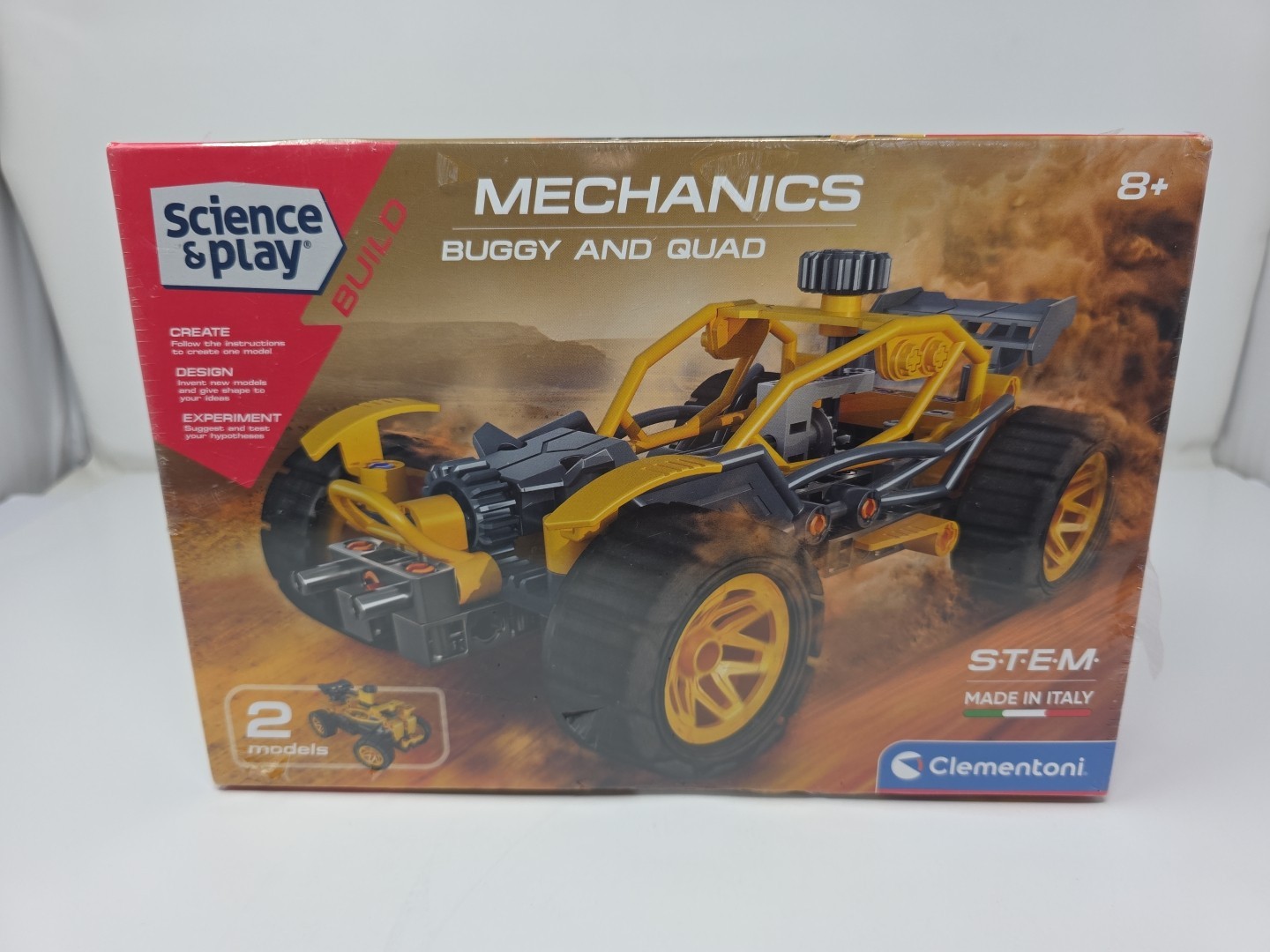 Clementoni Mechanics – Buggy and Quad Scientific Kit- Science & Play NEW