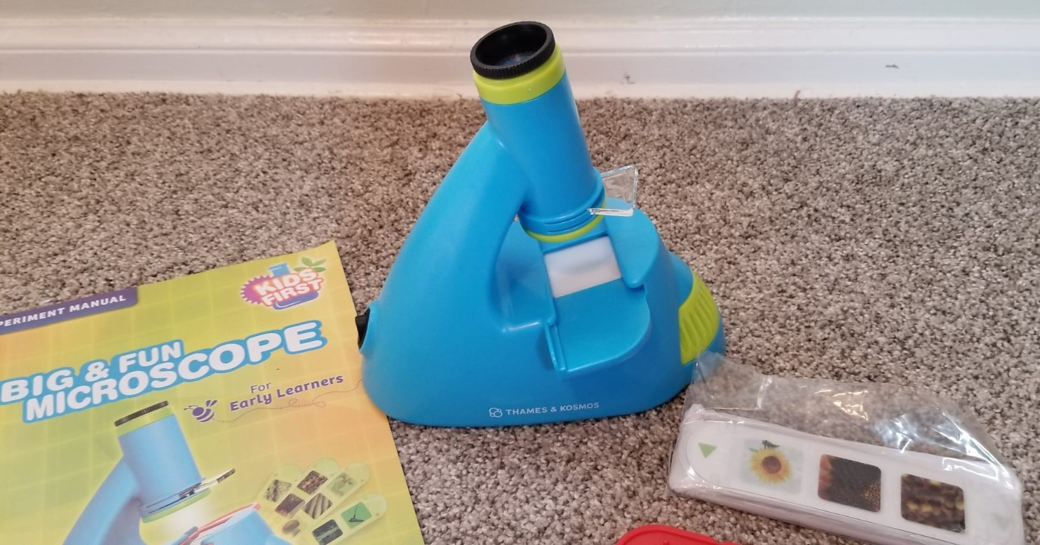 Thames and Kosmos Big and Fun Microscope – Toy for 4-6 years – Complete Set