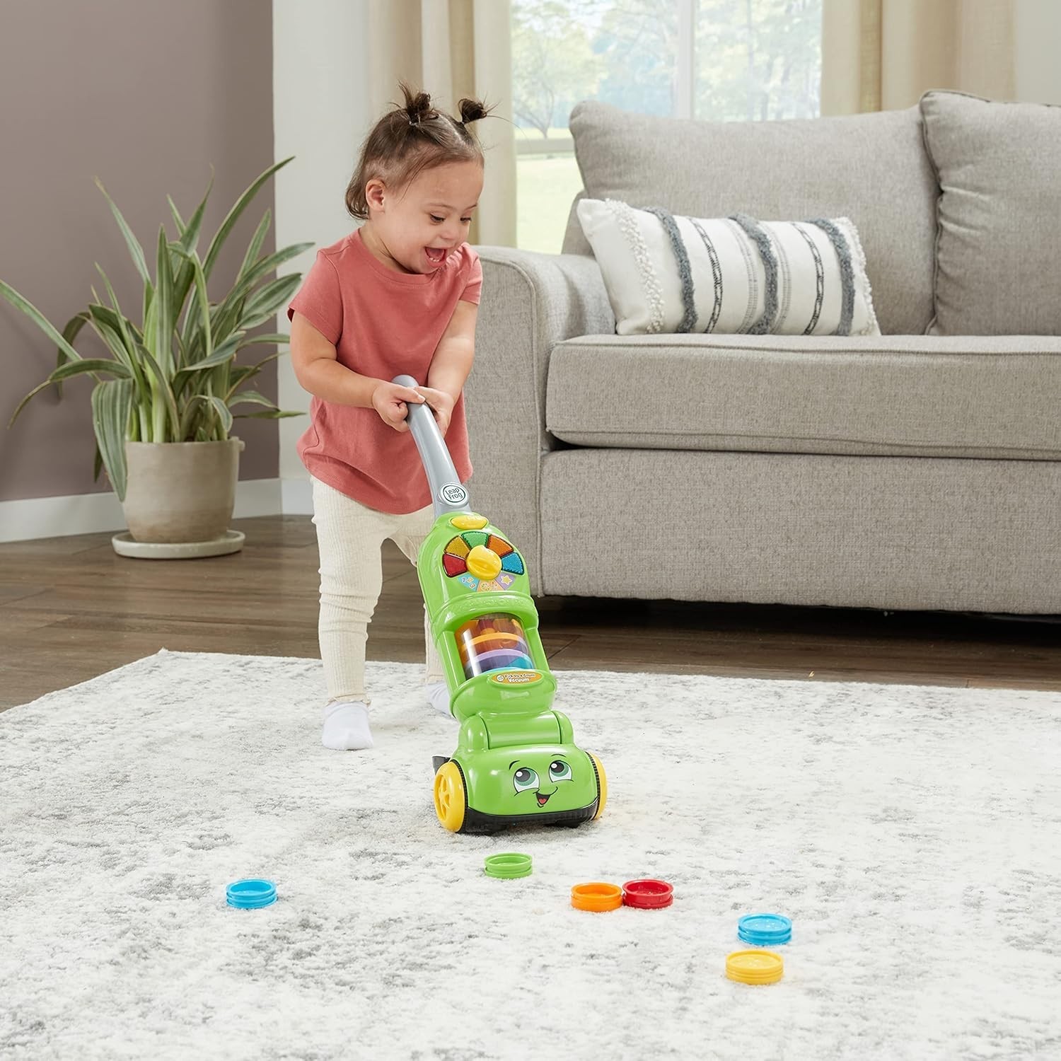Smart ‘Pick Up and Count’ Vacuum Toy – Teaches Colors & Counting for Ages 2+