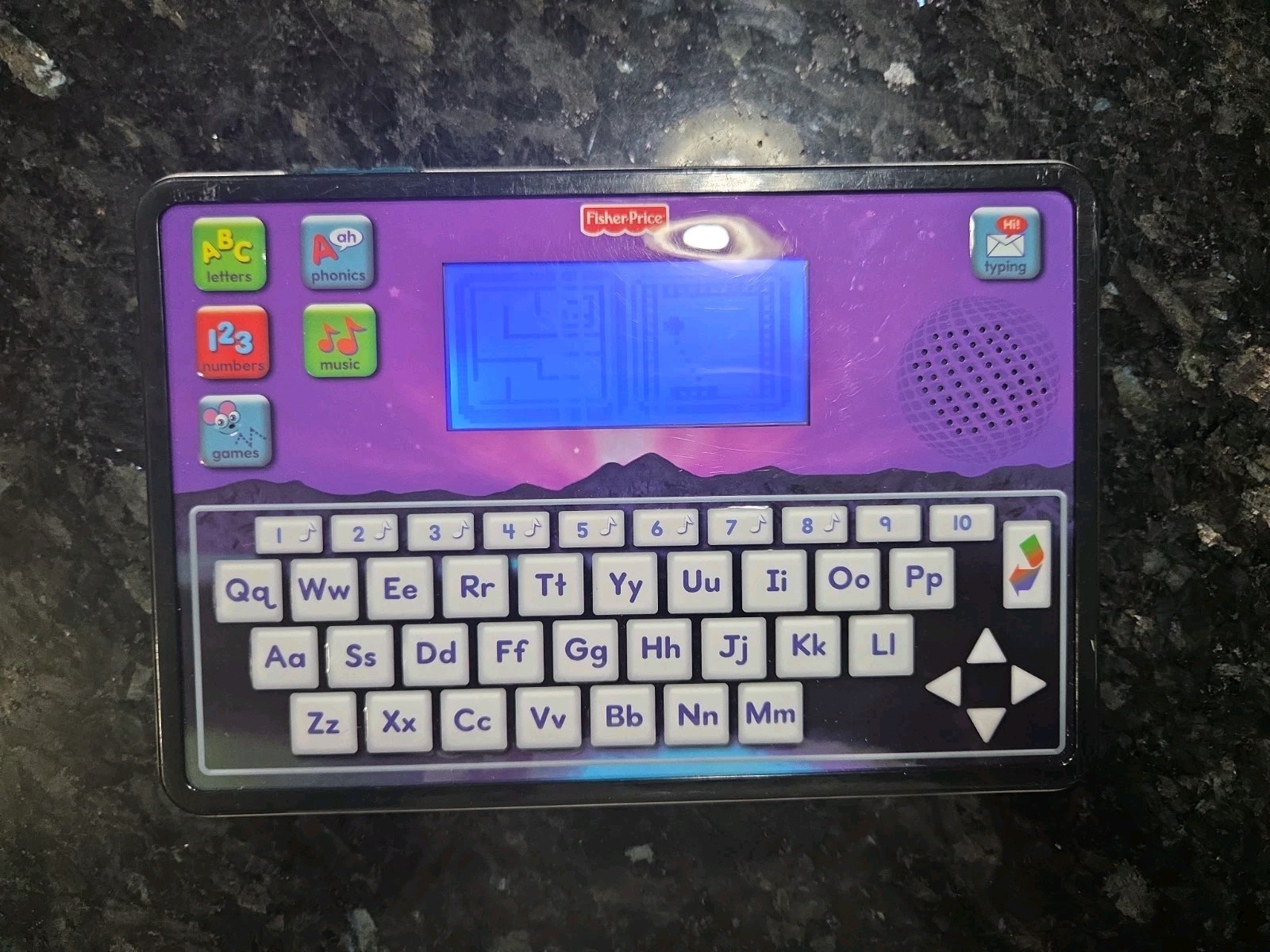 Fisher-Price Smart Tablet Electronic Learning System Alphabet Keyboard Toy