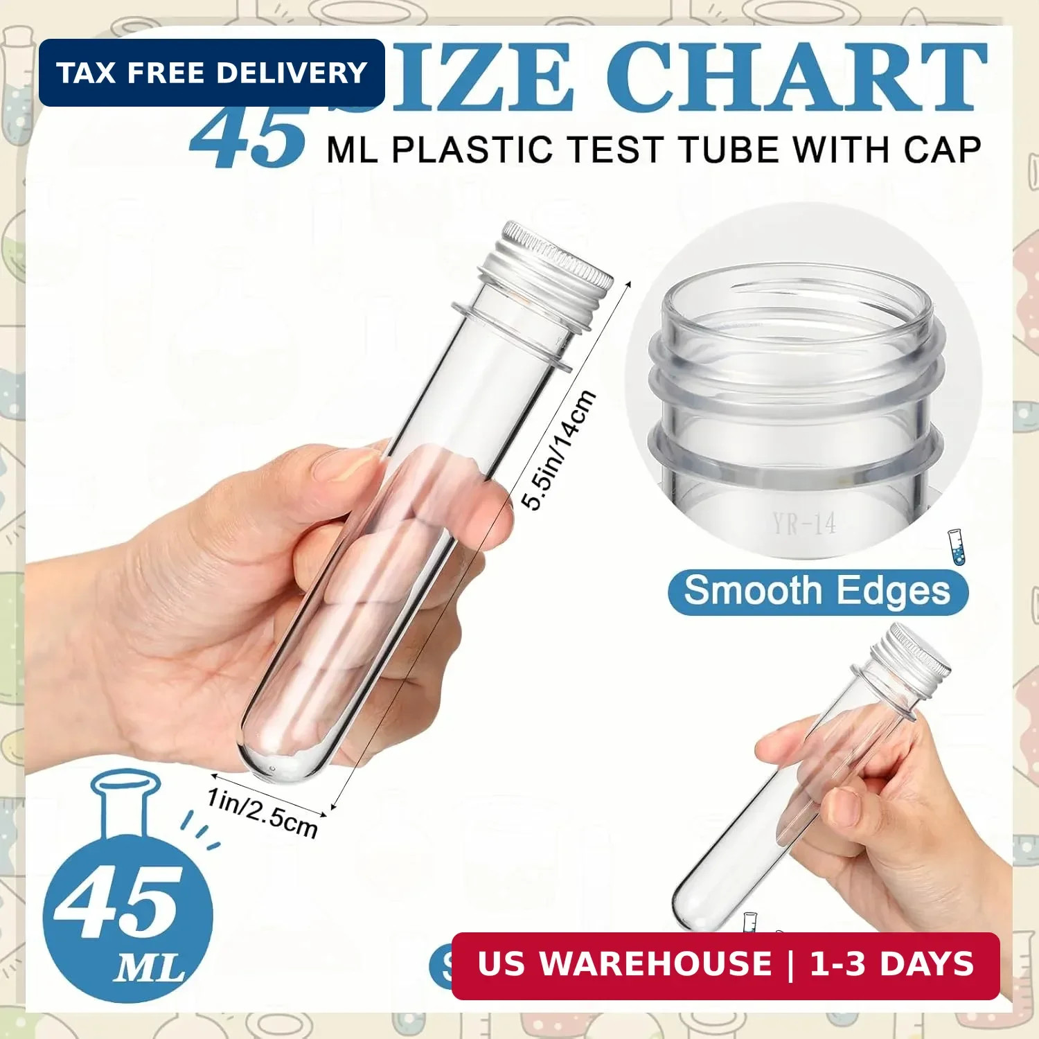 20 Sets Medical Laboratory Science Graduation Student Gifts 2026 Lab Week 45ml P