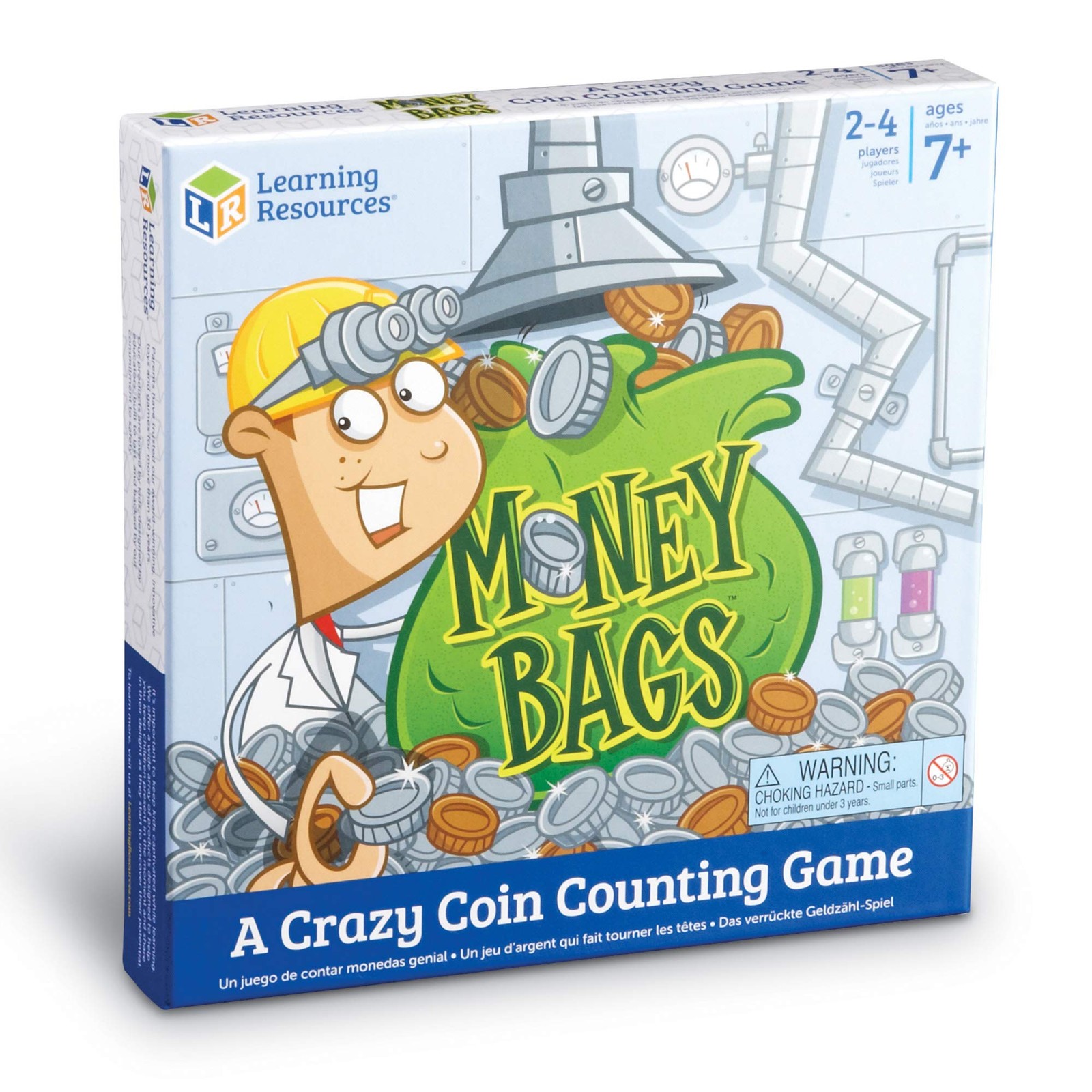 Coin Value Game Math Board Educational Fun for Kids – Wooden