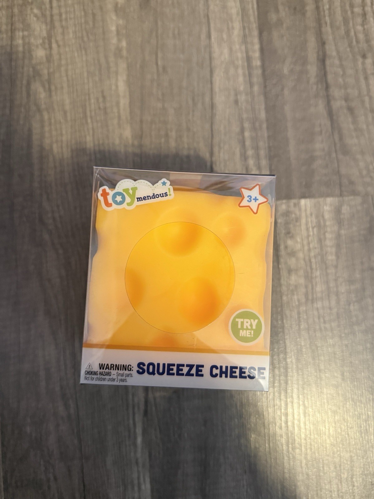 Squeeze Cheese – Toy Mendous