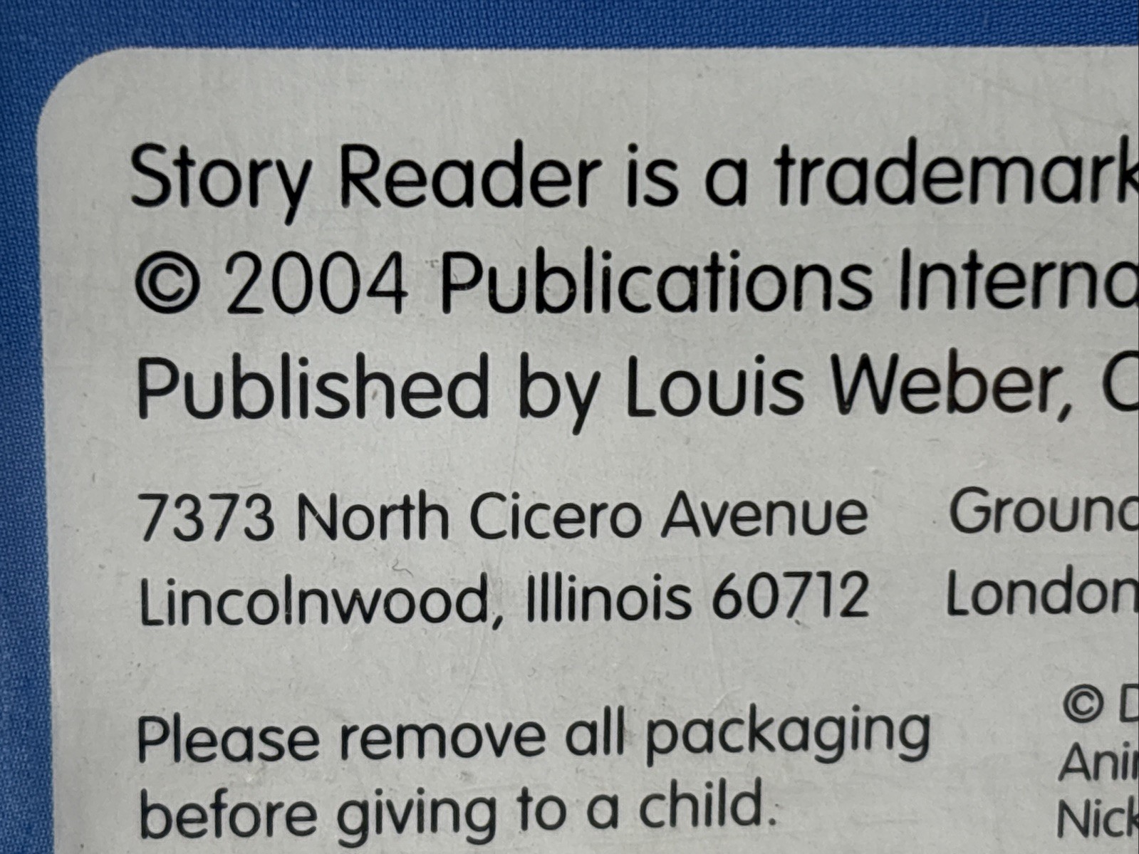 New Vtg Story Reader 3 Storybook Pack Nutcracker Christmas Carol Night Before