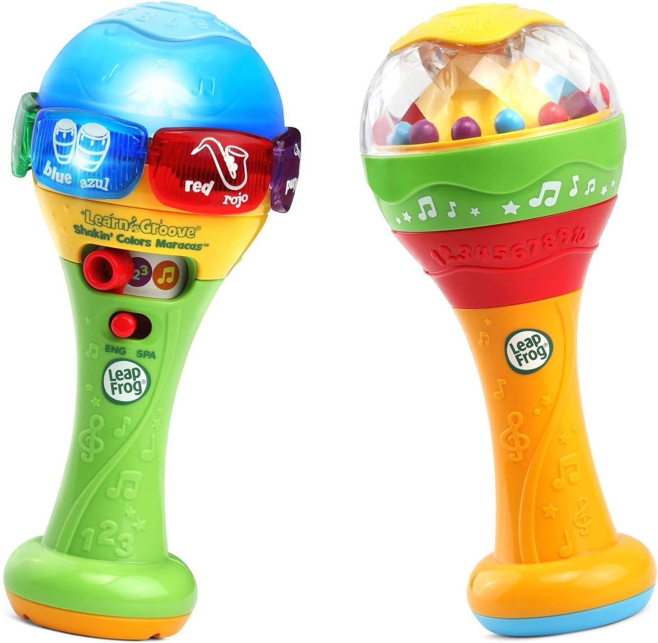 Shakin’ Colors Maracas Set for Early Development and Motor Skills Training