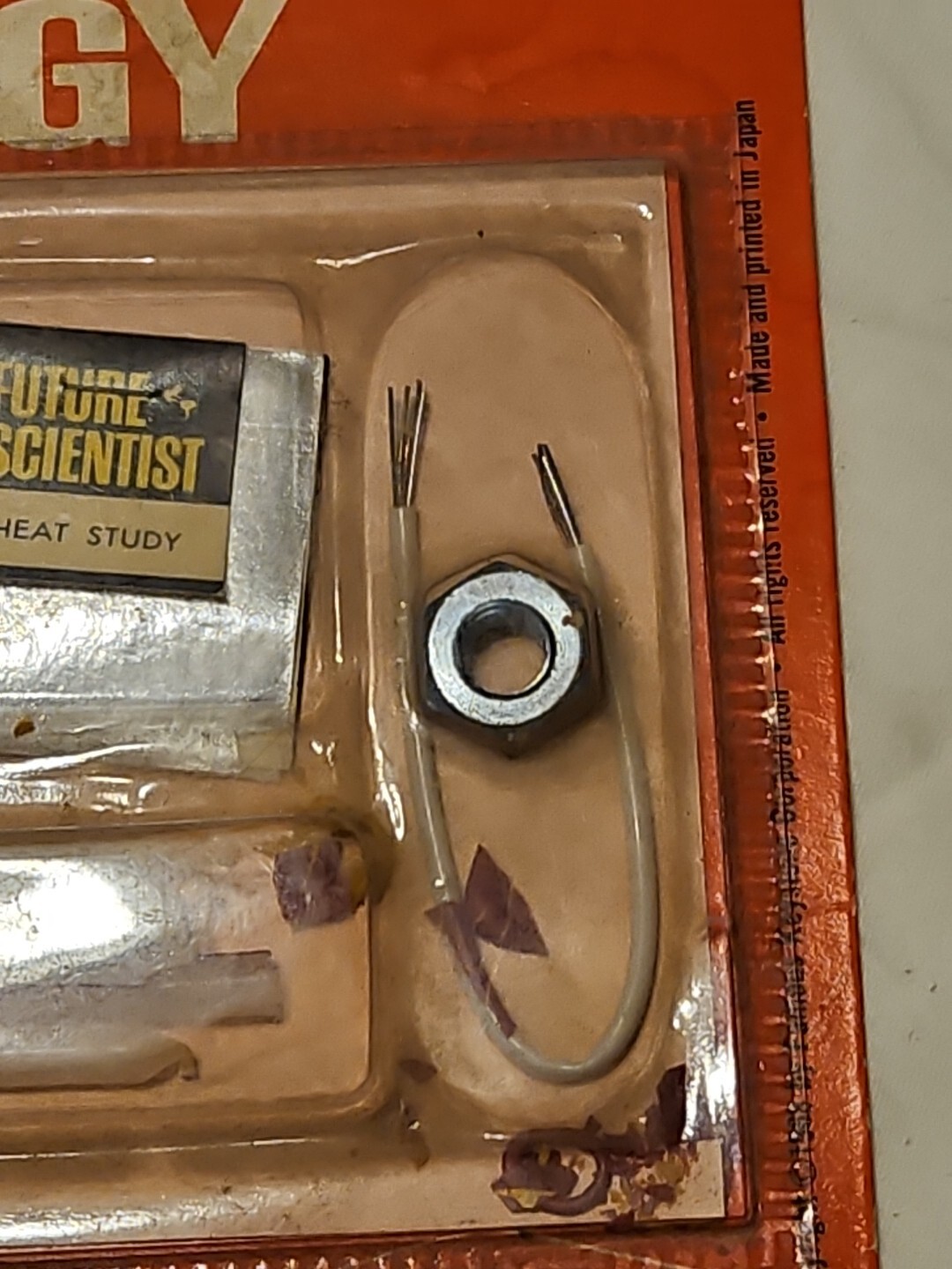 Vintage FUTURE SCIENTIST Series 4 THERMAL ENERGY 1968 RARE JAPAN