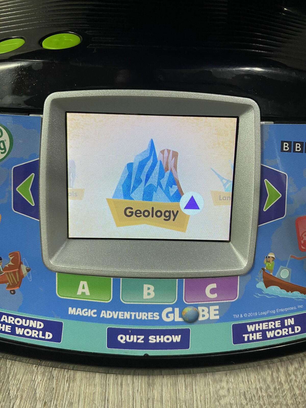 LeapFrog Magic Adventures Globe 2.8″ Video Screen BBC Videos Interactive Games