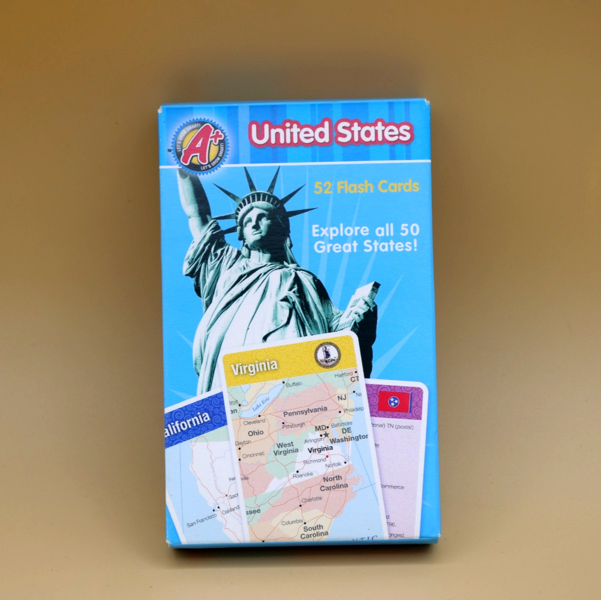 A+ Flash Cards by Creative Edge – Explore United States