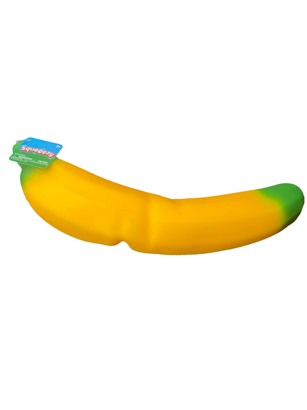 Toymendous Sunny Days Squishy Giant Viral 14” Banana Stress Relief Sensory Toy