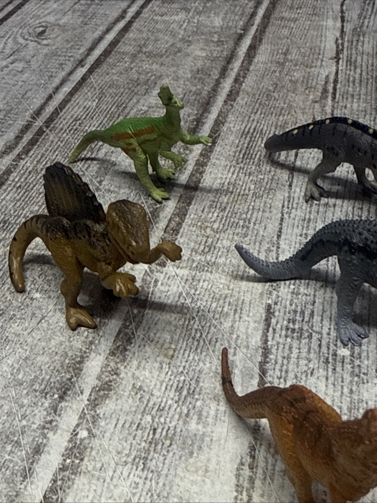 Safari Ltd Good Luck Minis Set of 7 Dinosaurs Lot Cake Toppers Toys Figures