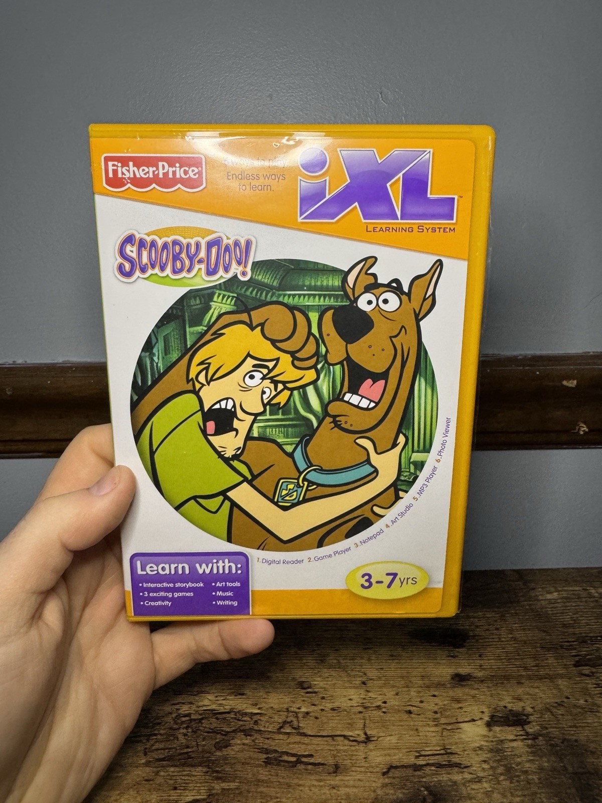 Fisher Price iXL Learning System SCOOBY-DO! CD-ROM 3-7 years