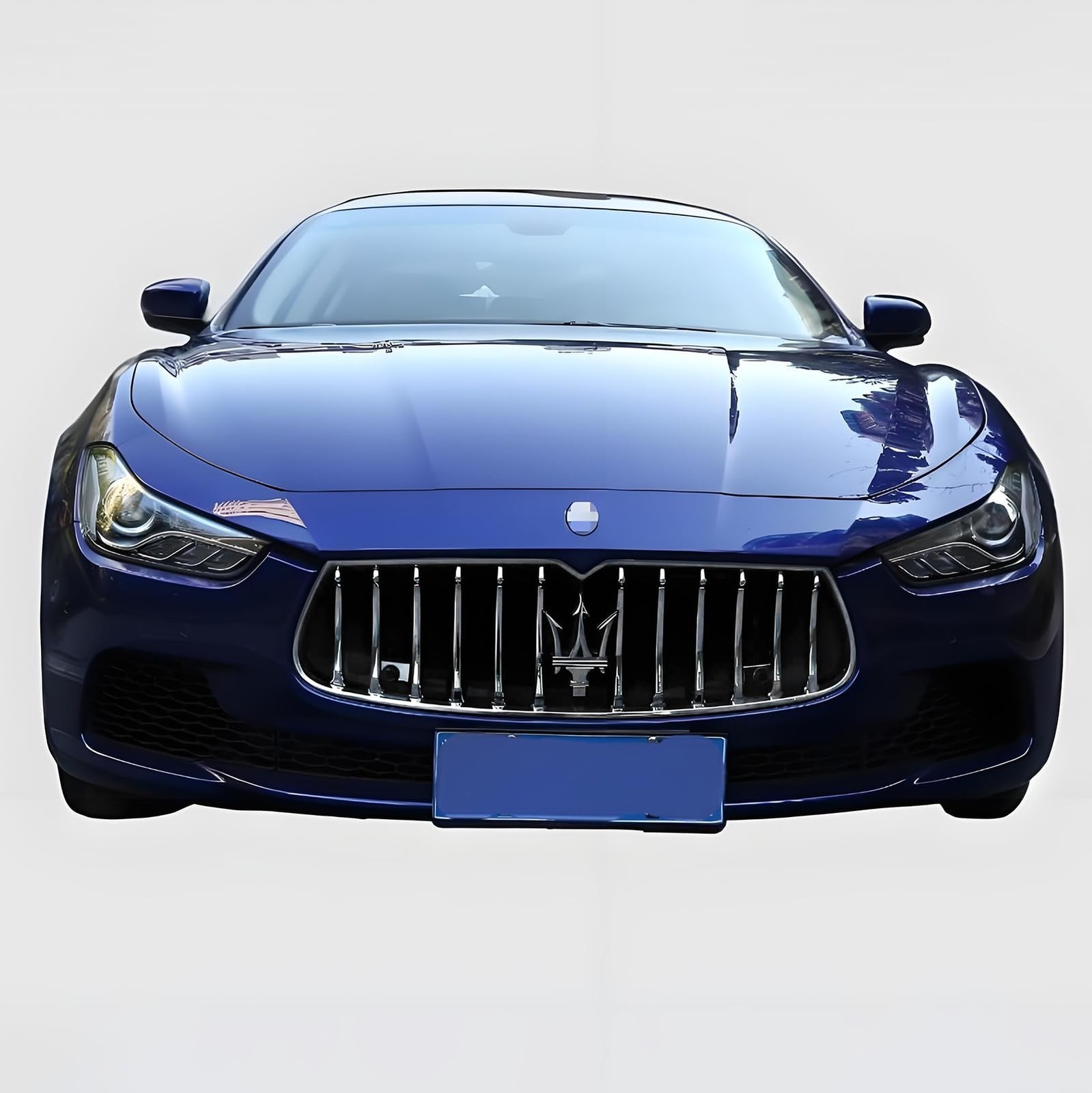 Front Grill Chrome Trim Compatible with Maserati Ghibli 2013 2014 2015 2016 2…