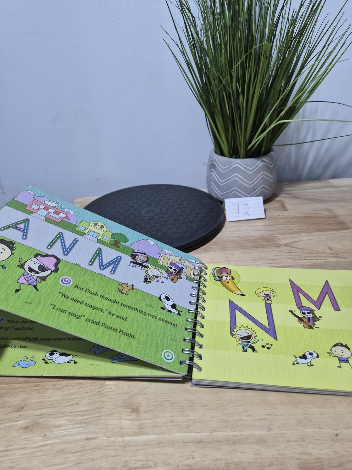 LeapFrog LeapReader Book Learn to Write Letters with Mr. Pencil PAGES RIPPED OUT