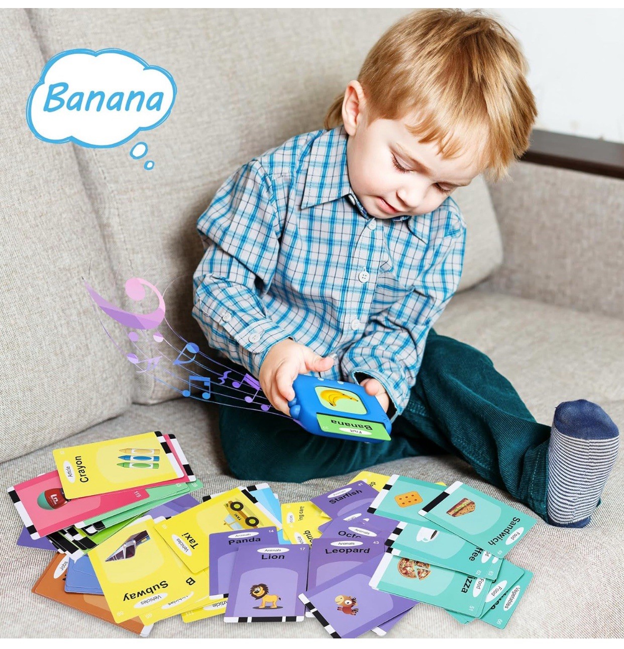 Talking Flash Cards Educational Toys/Autistic Sensory Toy-240 Sight Words.