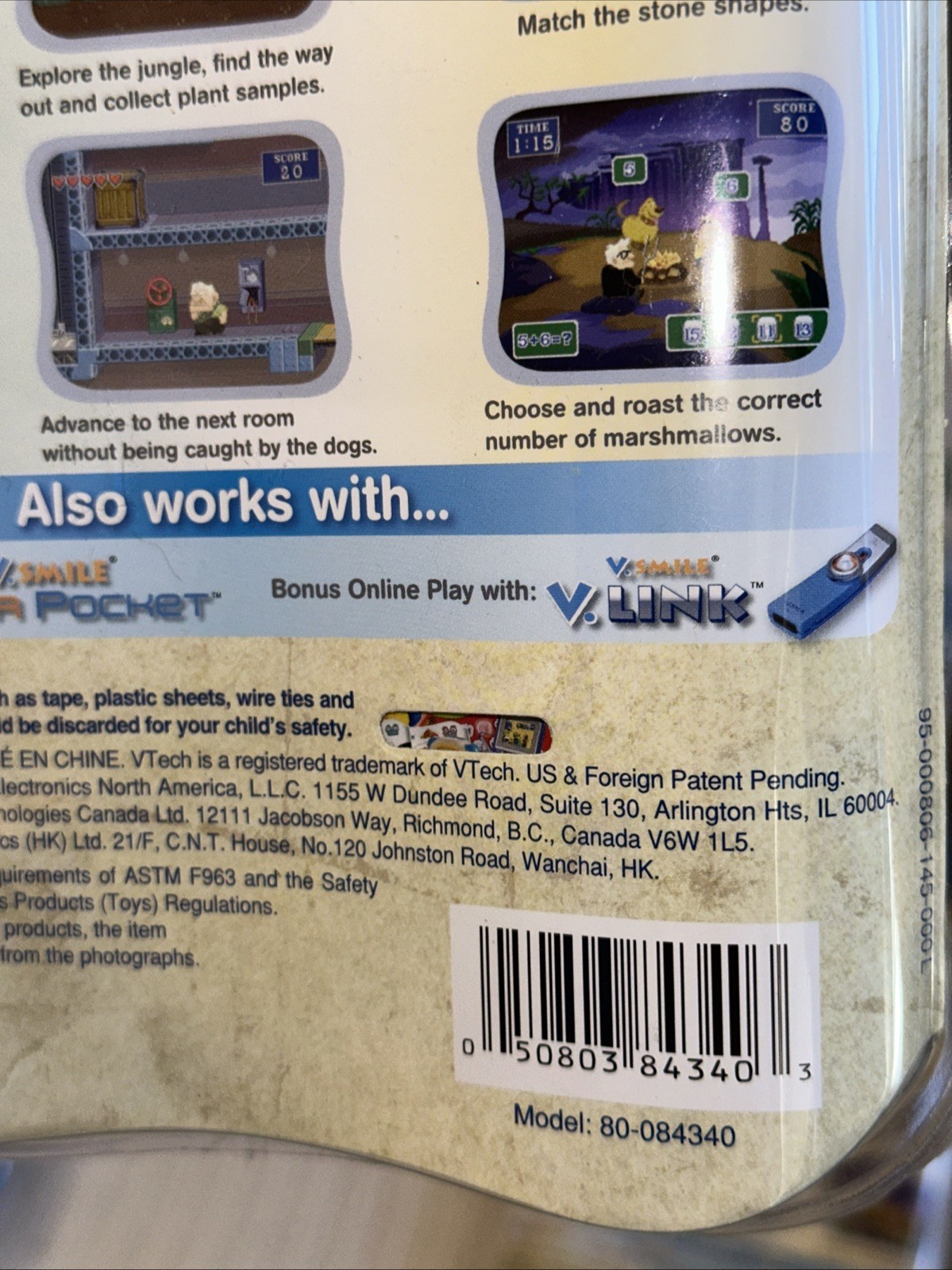 5x Vtech v-motion Disney Pixar Up 4-6 YEARS V.smile,v.smile cyber pocket pc