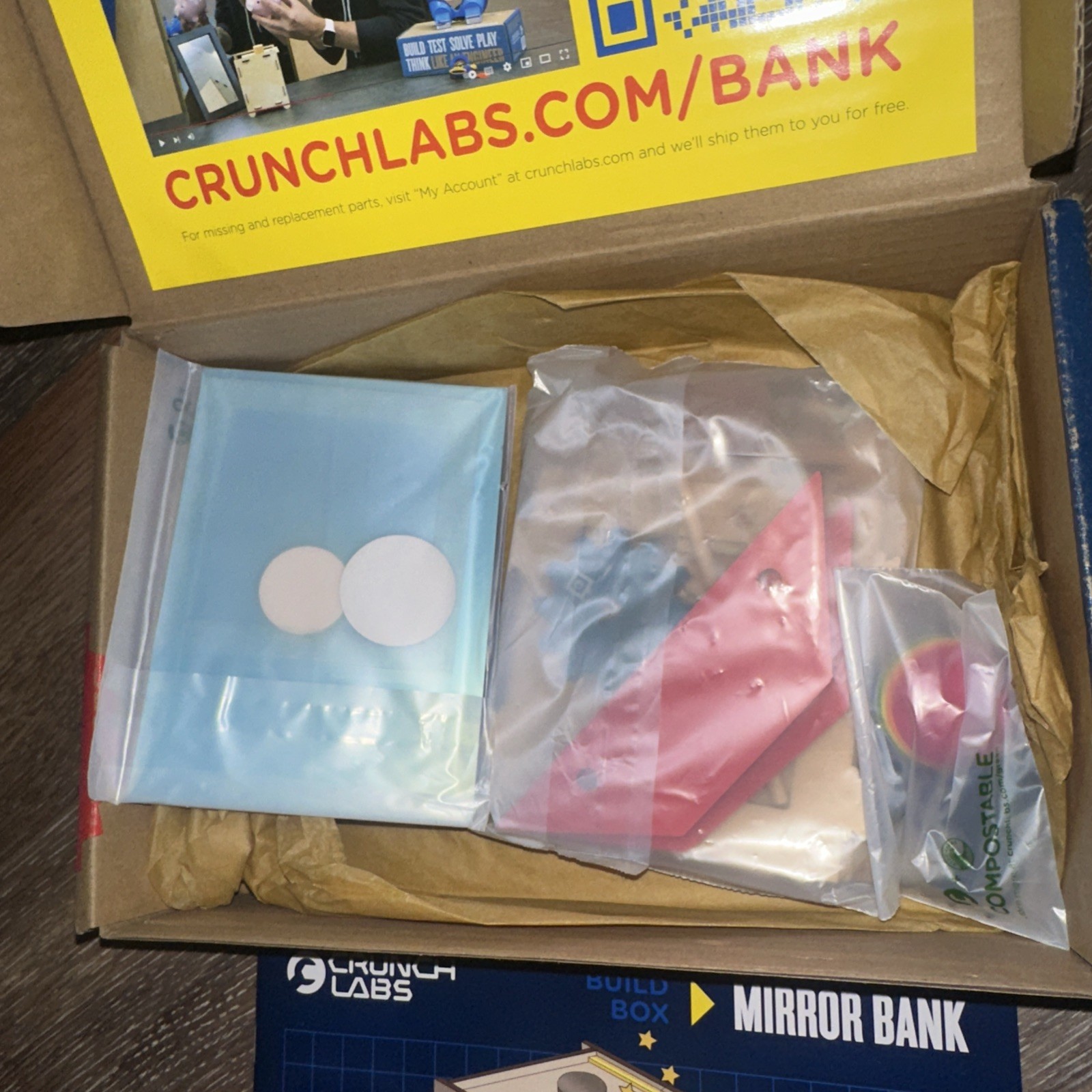 Mark Rober CrunchLabs Build Box #7 – Mirror Bank STEM Kit – New